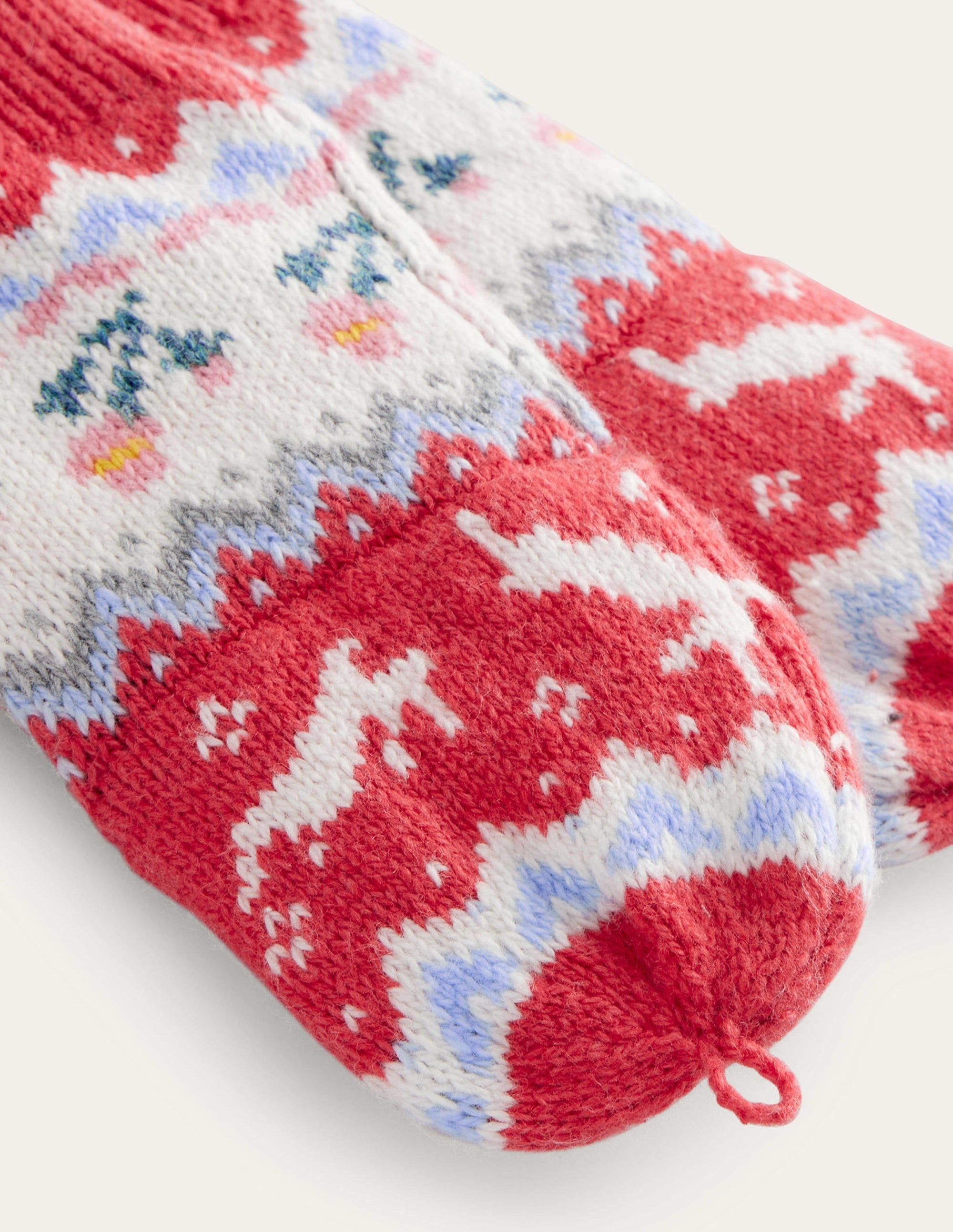  Fair Isle Knitted Mittens-Rose Pink、mySite、ashleygrahame
