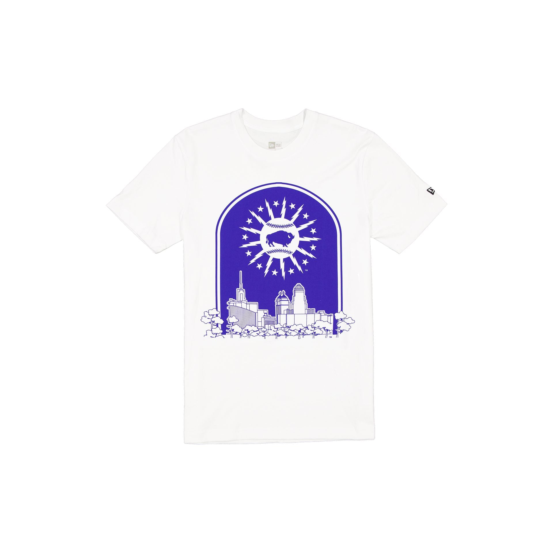 Buffalo Bisons Theme Night City White T-Shirt、mySite、shBuffalo Bisons Theme Night City White T-Shirt、mySite、glenpowelloop_name