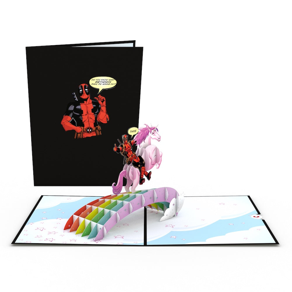 Marvel's Deadpool: Birthday Pop-Up Card、mySite、solidvoid