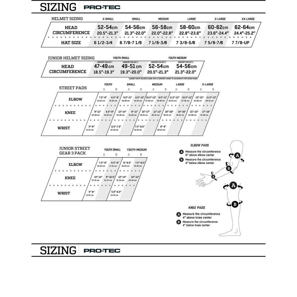  Pro-Tec Pads Street Open Back JR Knee Pads - Black - Youth、mySite、merchandisen