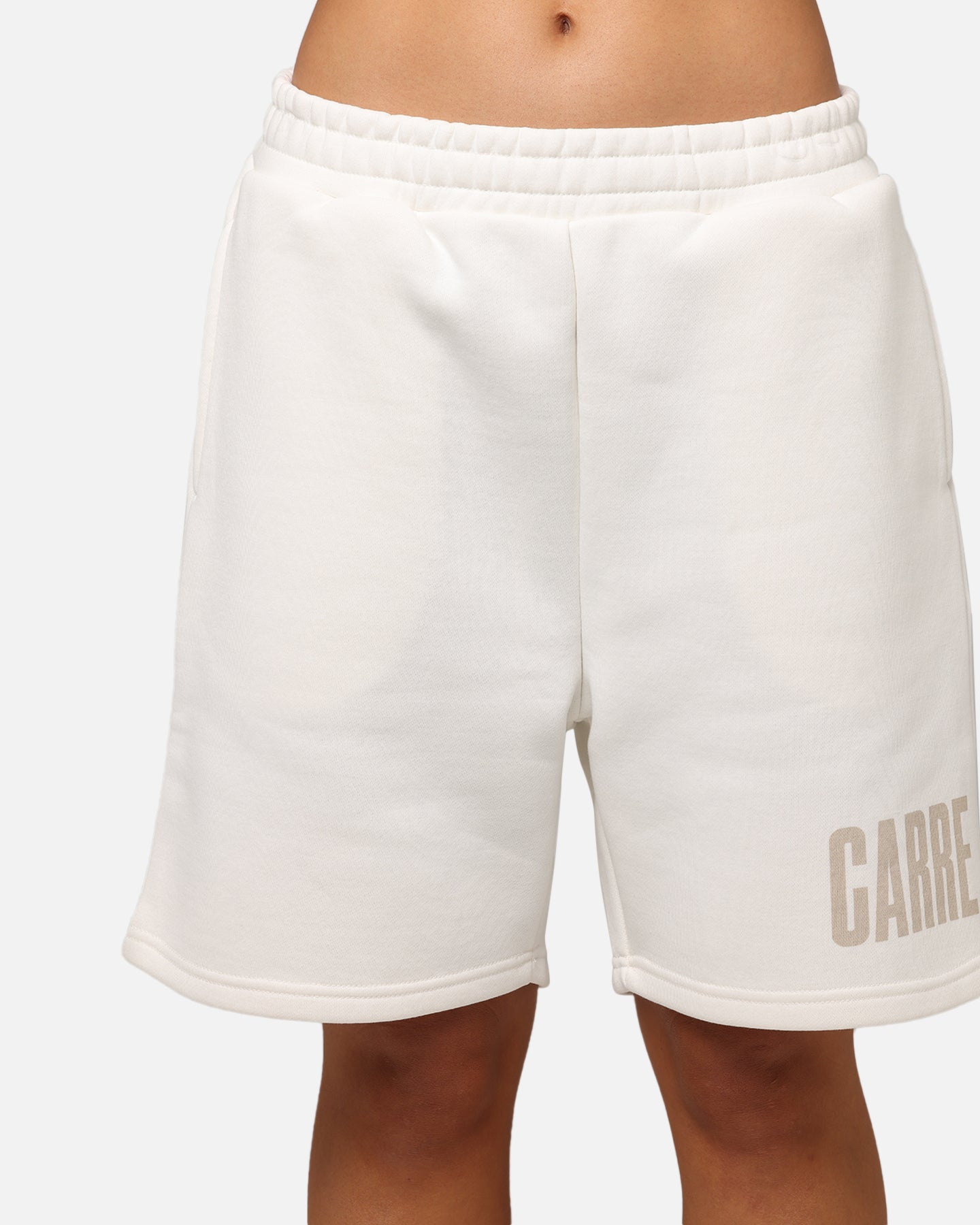 Carre Premium Essentials Sweat Shorts Cream、mySite、zt4zffjzw