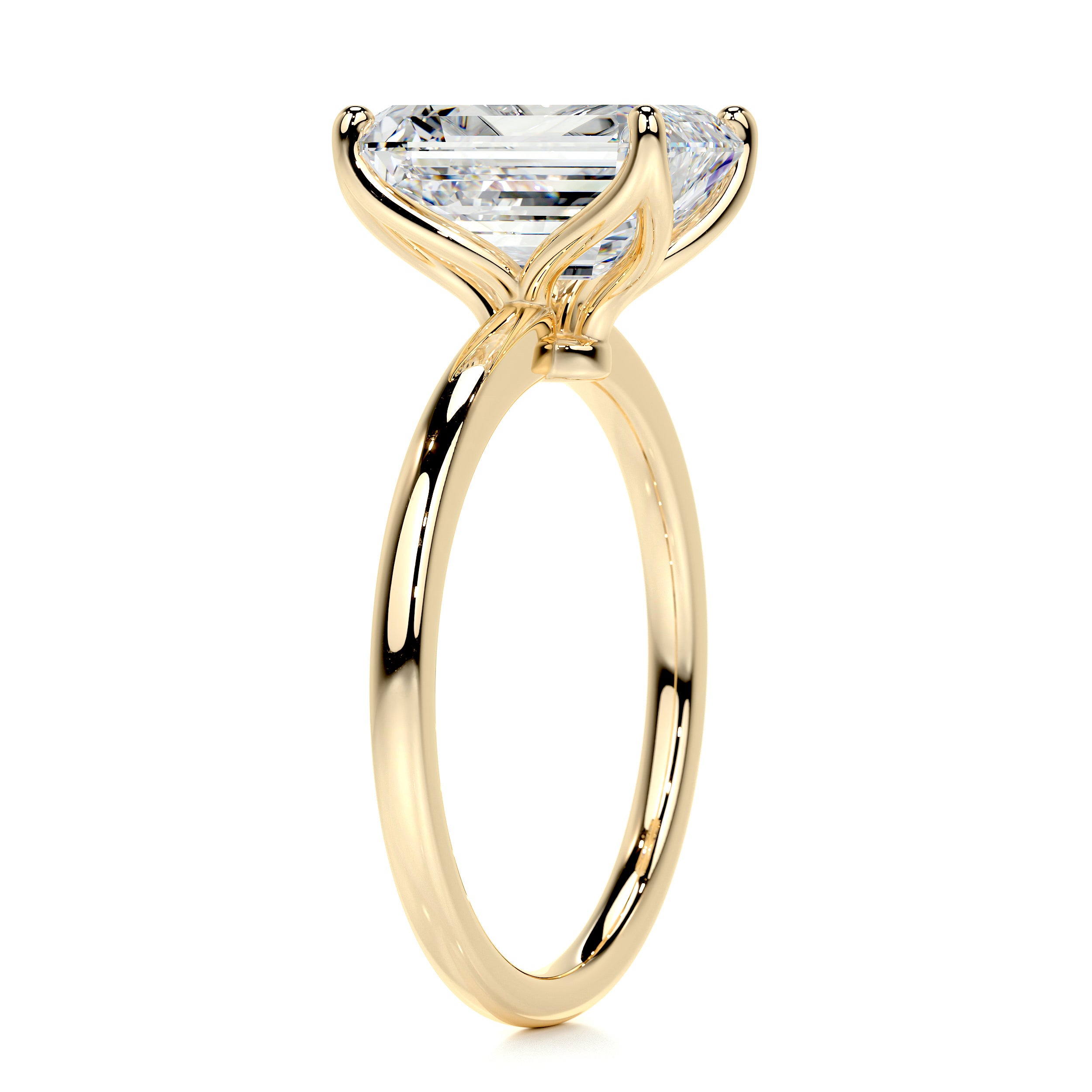 Phoenix Diamond Engagement Ring -18K Yellow Gold、mySite、hinf8tx79