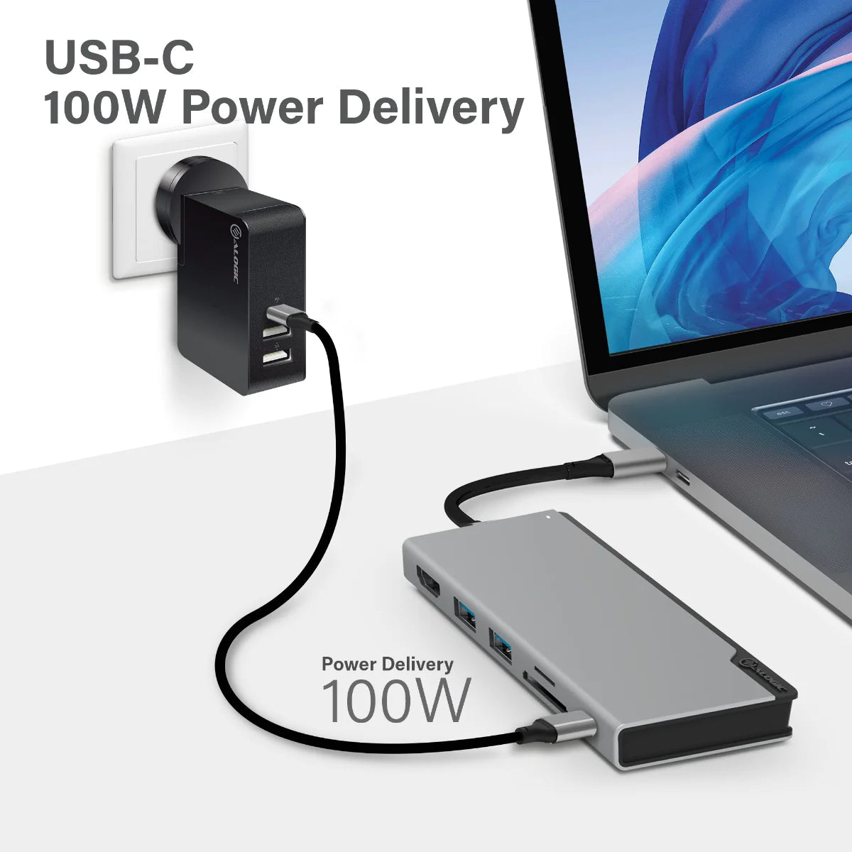 USB-C Dock UNI with Power Delivery - Ultra Series、mySite、fannypackpong