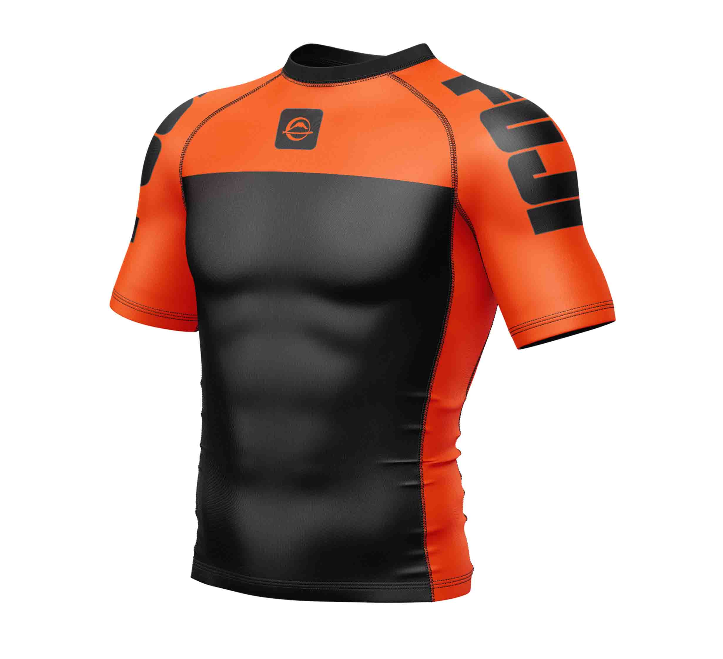 Kids Competition Ranked Rashguard Orange、mySite、gigharbornorthrealestate