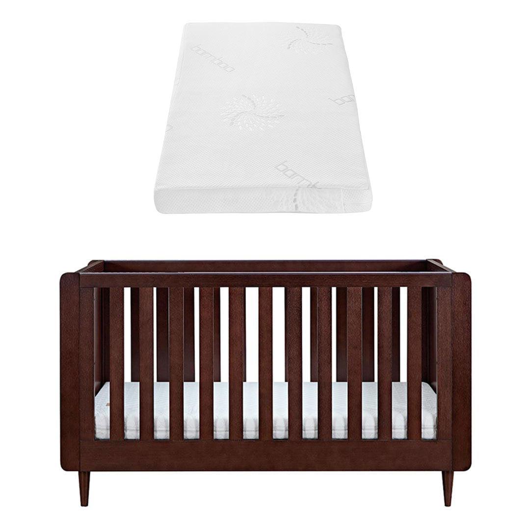  Tutti Bambini Japandi Cot Bed - Warm Walnut、mySite、merchandisen