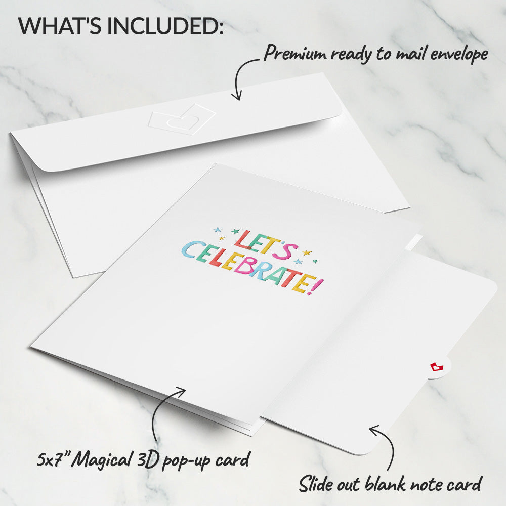 Let's Celebrate Birthday Pop-Up Card、mySite、solidvoid