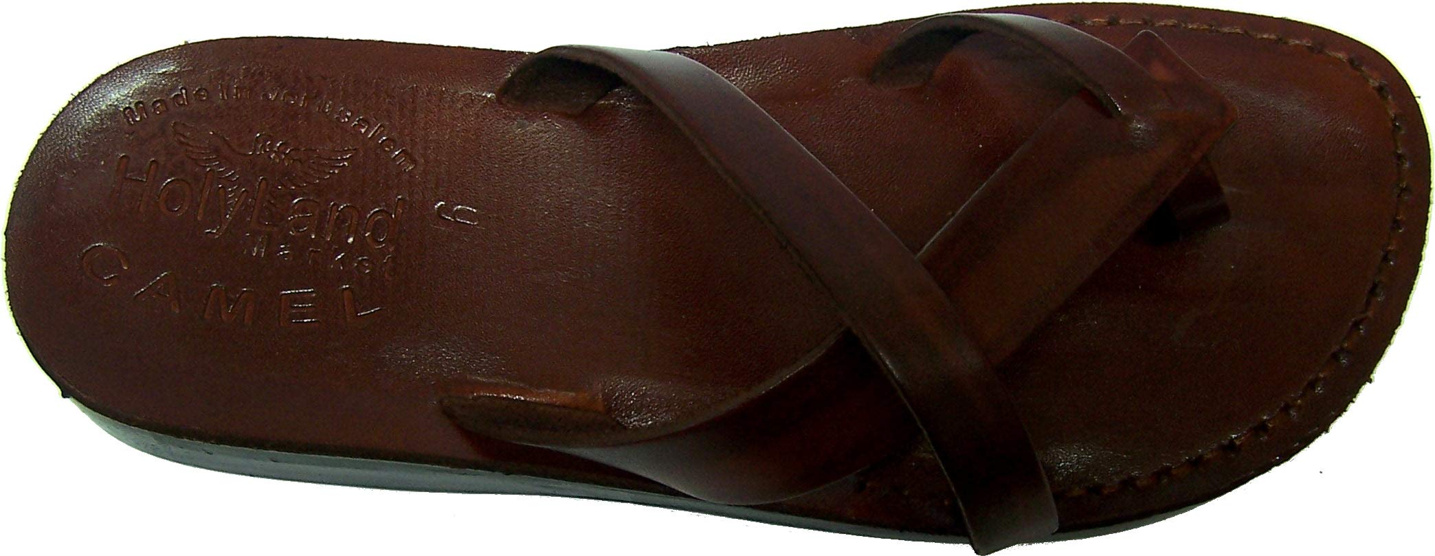 Holy Land Market Men/Women Biblical Jesus Leather Sandals/Slides From Jerusalem (Paul Style I)、mySite、topwebapps