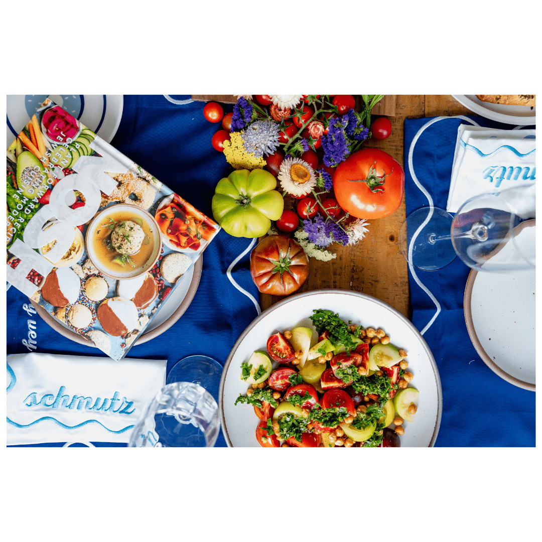 Time to Nosh Placemats - Set of 4 - (Blue or White)、mySite、topwebapps