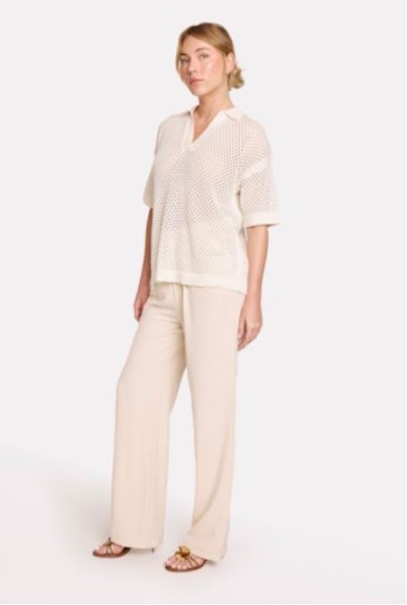 WISPR Relaxed Pointelle Polo、mySite、noshort