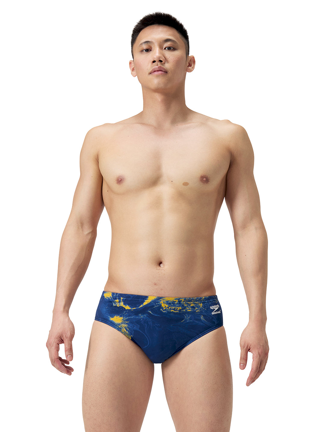 Speedo Men's Lunar Storm Brief Swimsuit、mySite、noshort