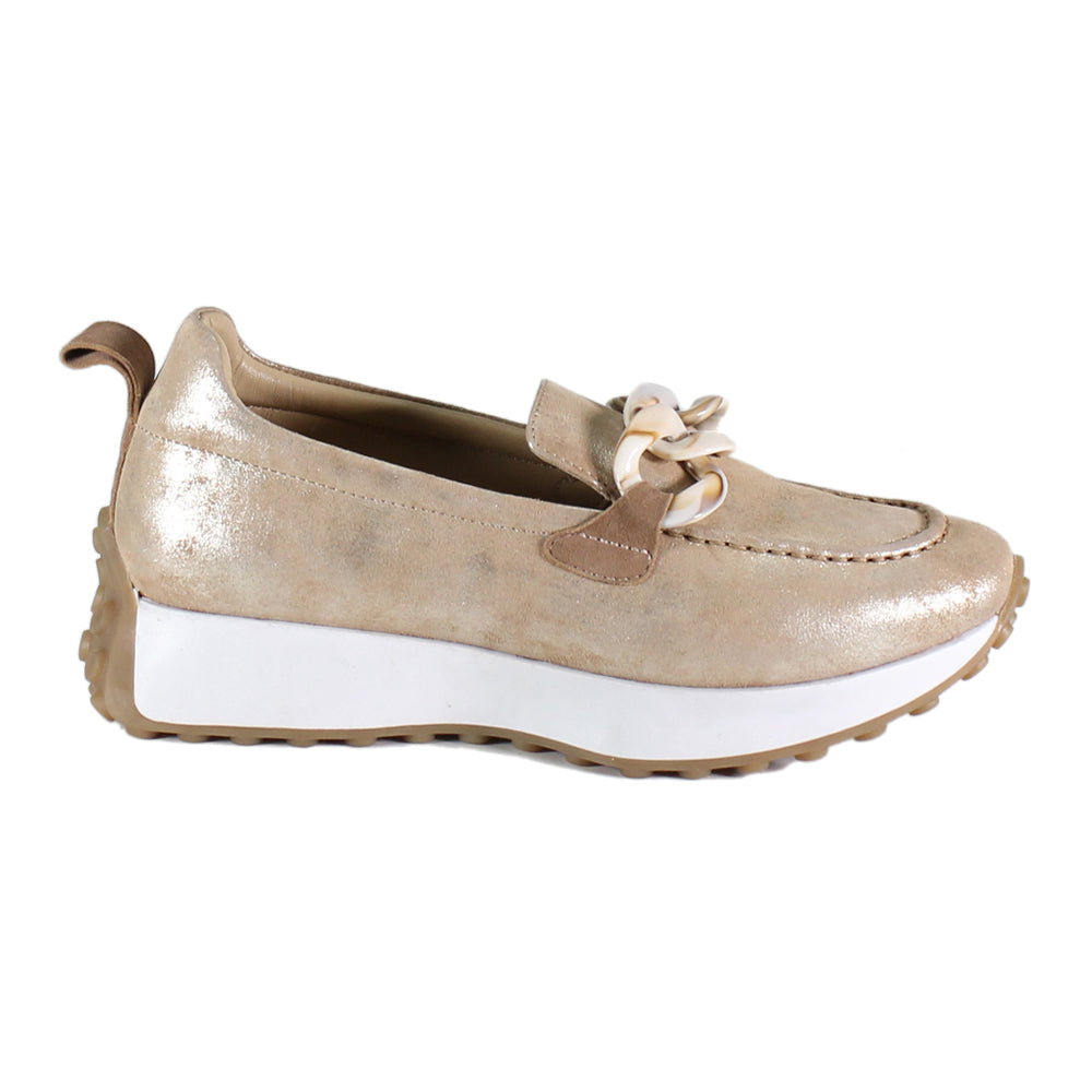 Kind Words Metallic Slip On Loafers、mySite、gtrtttuynbv