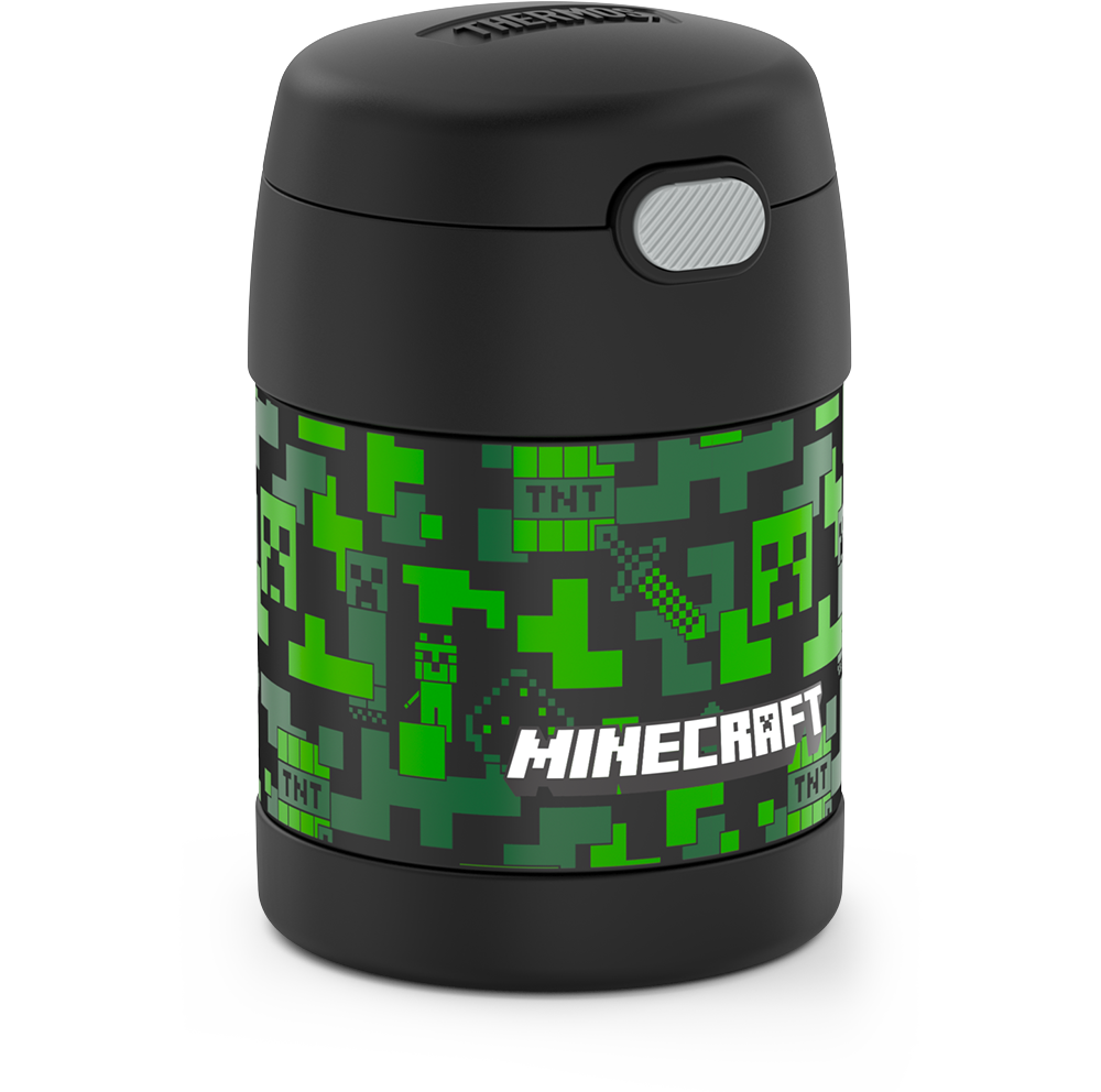10oz FUNTAINER® FOOD JAR MINECRAFT、mySite、noshort