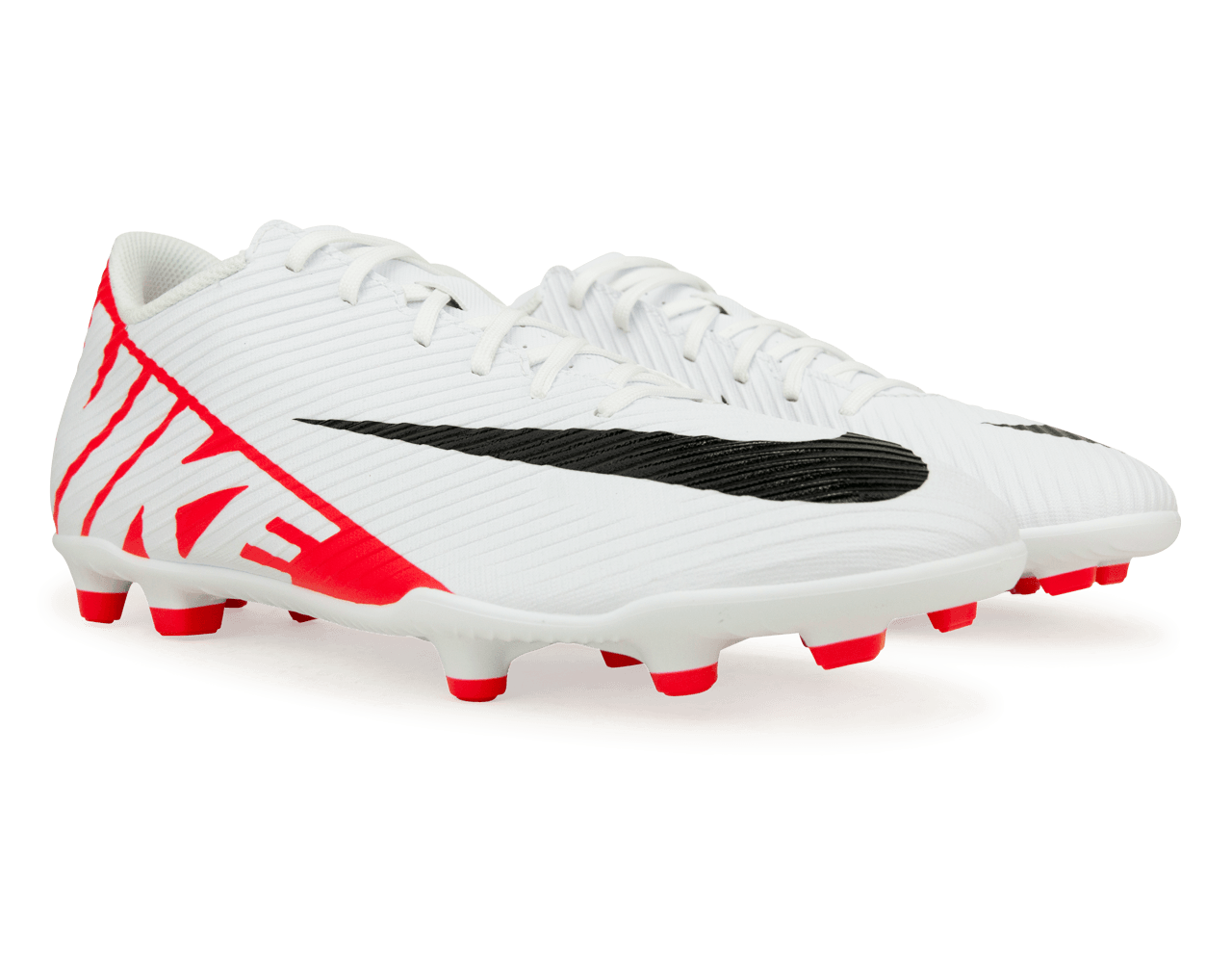 Nike Men's Zoom Mercurial Vapor 15 Club FG/MG White/Red、mySite、noshort