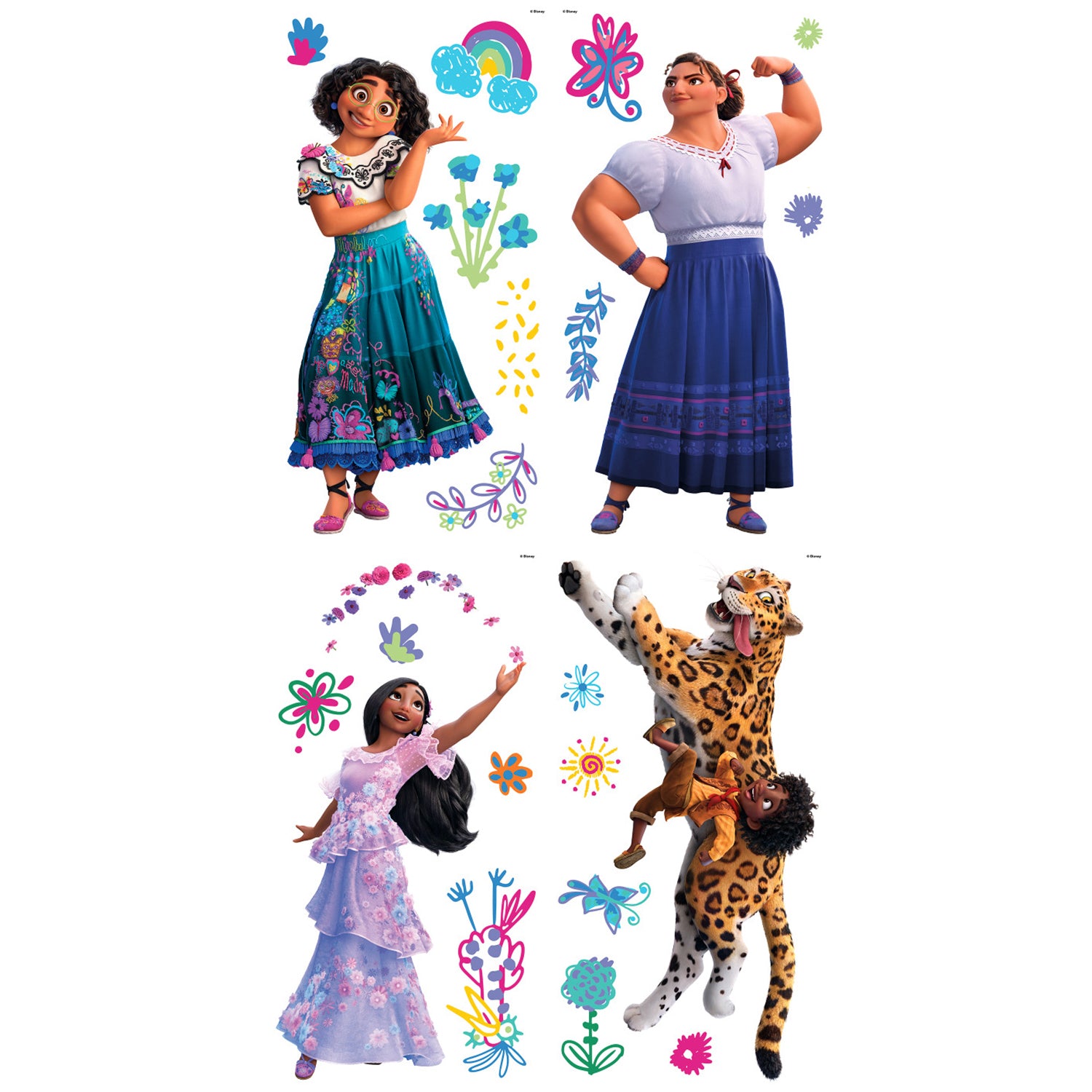  Encanto Wall Sticker Decals、mySite、ghnorth