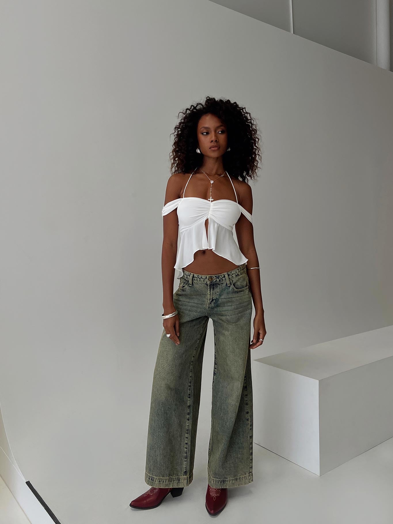 Waylen Top White、mySite、solidvoid