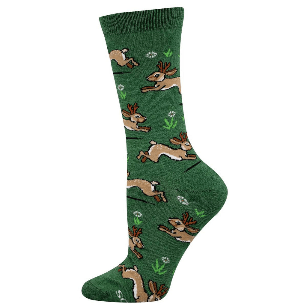  Jolly Jackalopes | Bamboo | Women | Green Heather、mySite、preschool7hills