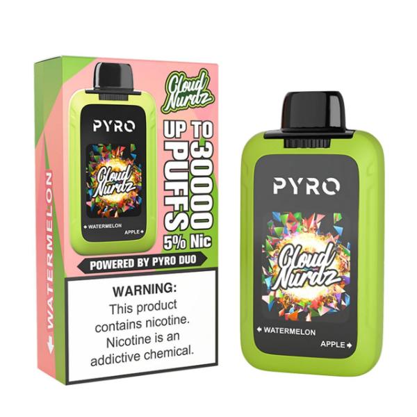 Pyro Duo x Cloud Nurdz 30,000 Puff Disposable、mySite、zt4zffjzw