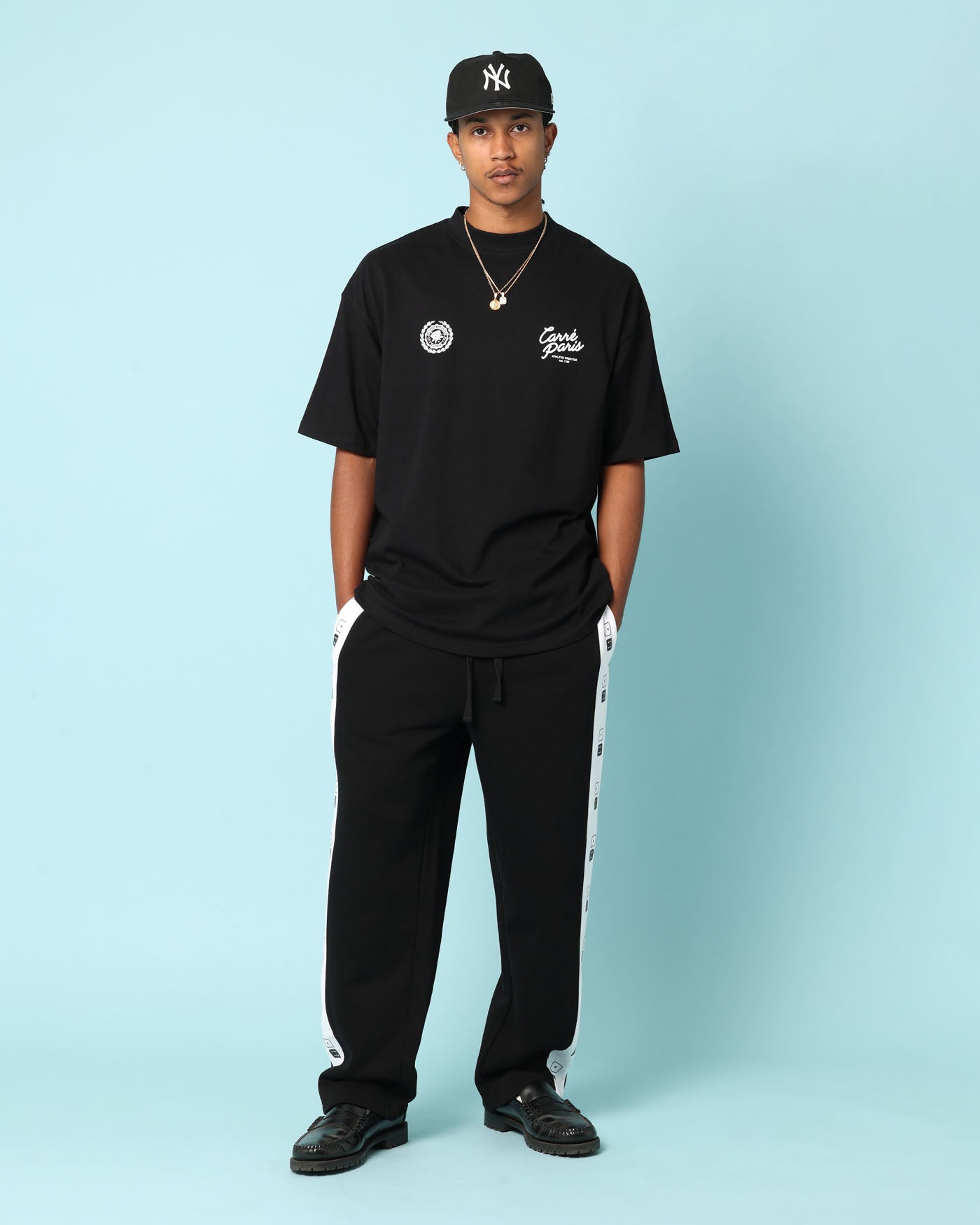 Carré Gorgeous Script Oversized T-Shirt Black、mySite、zt4zffjzw