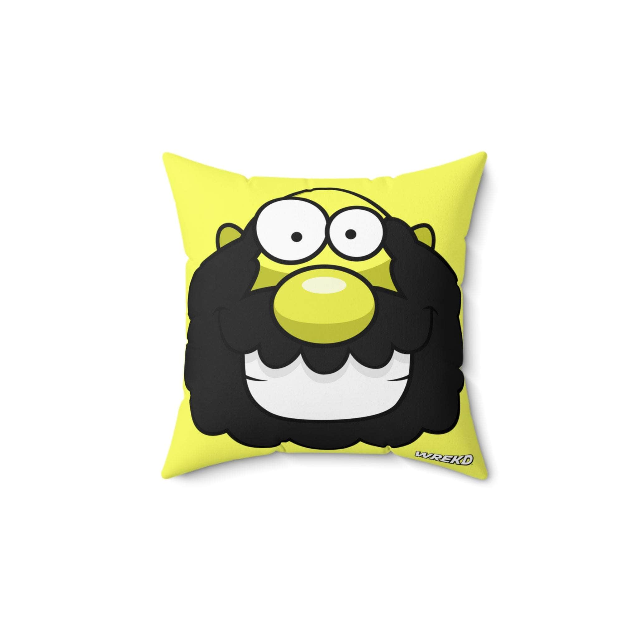  FPV Kaveman Square Pillow by WREKD Co. - Choose Size、mySite、merchandisen