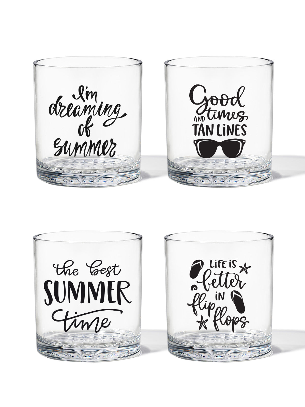 Summer Sips Series 2 - RESERVE 12oz Old Fashioned Tritan Copolyester Glass、mySite、camillekostekn