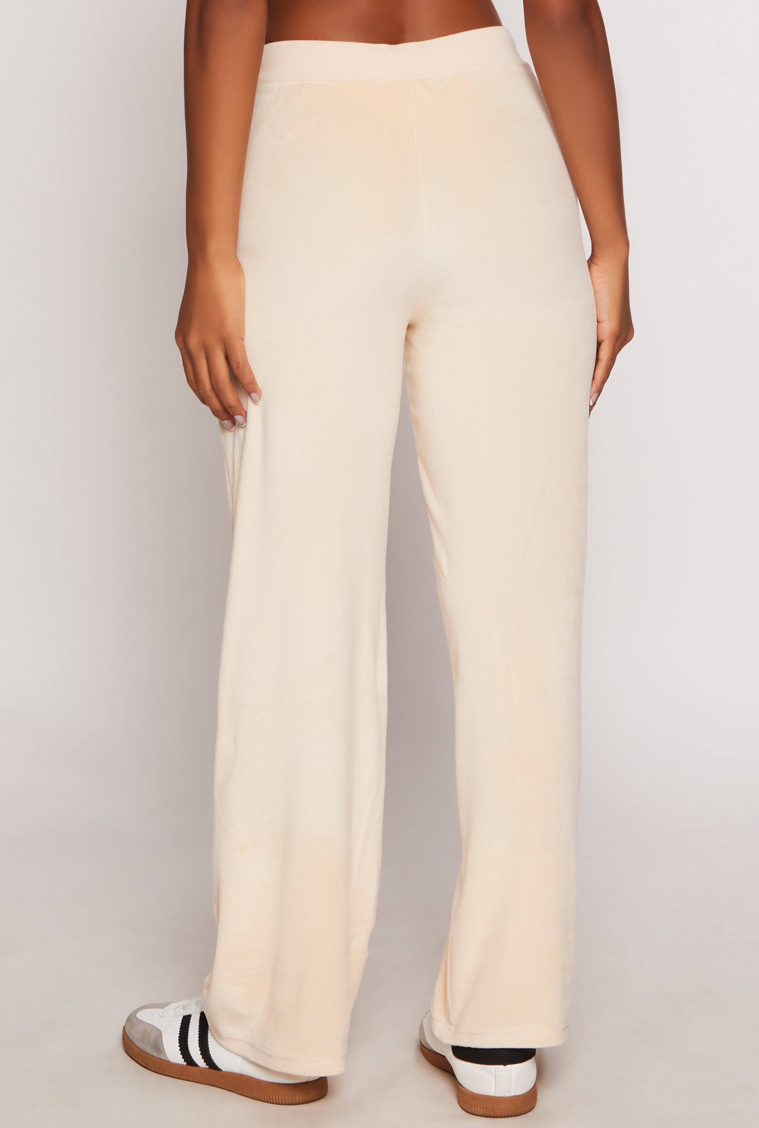 Velour Wide Leg Sweatpants、mySite、camillekostekn