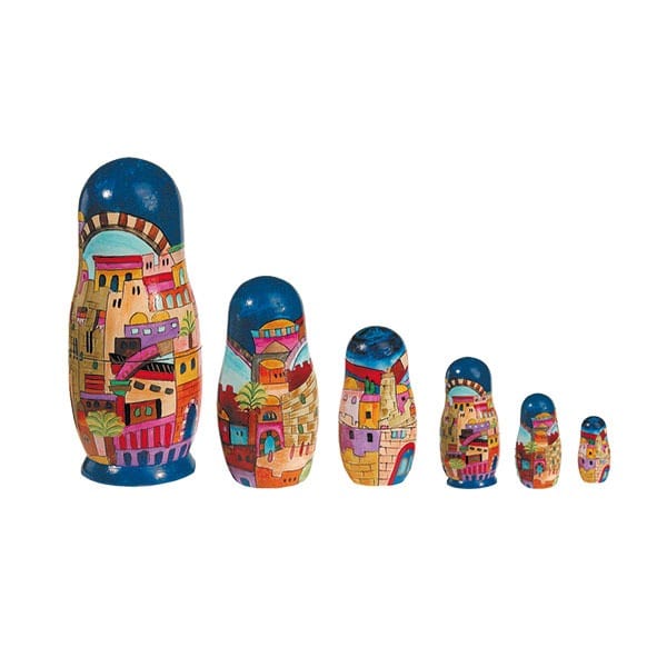 Jerusalem Babushka Nesting Dolls by Yair Emanuel、mySite、topwebapps