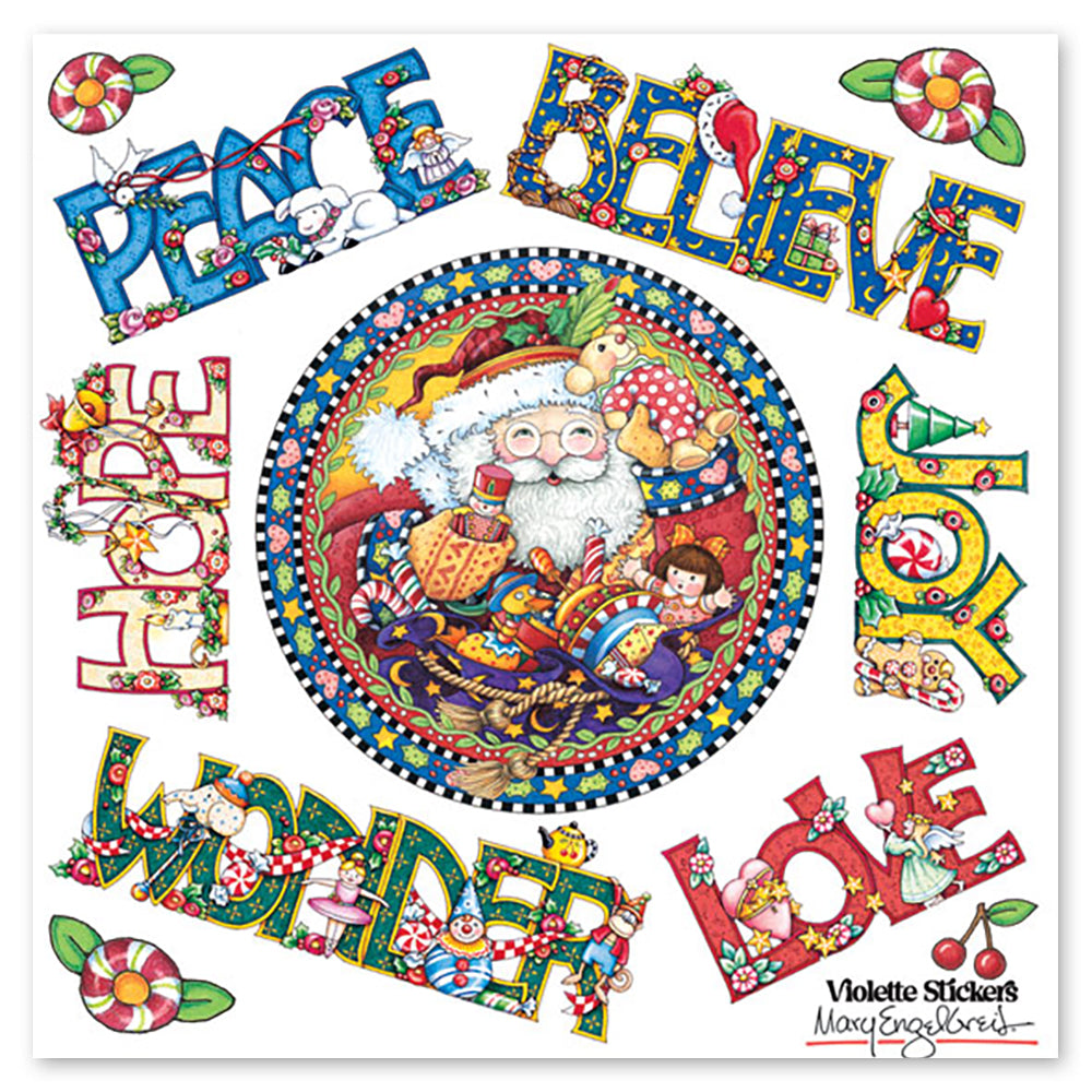  Mary Engelbreit's Believe Stickers、mySite、ghnorth
