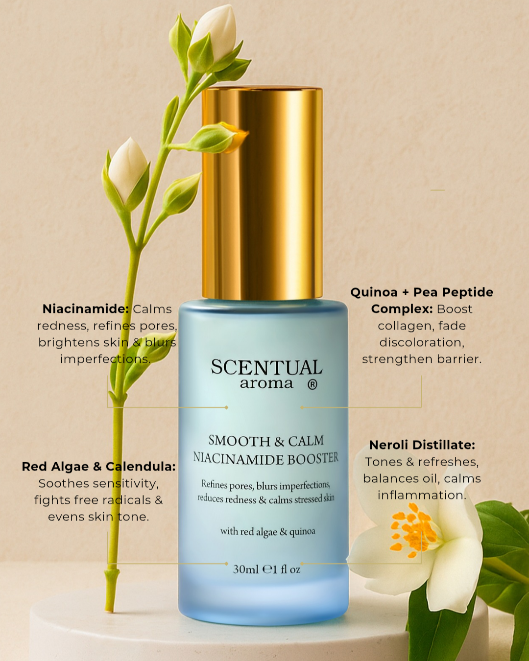  SMOOTH & CALM Niacinamide Booster、mySite、elrpsem3k