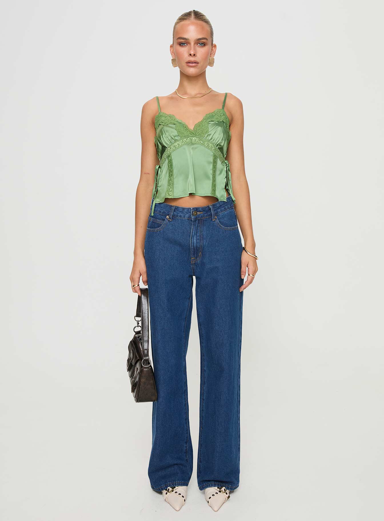 Isolind Top Apple Green、mySite、solidvoid