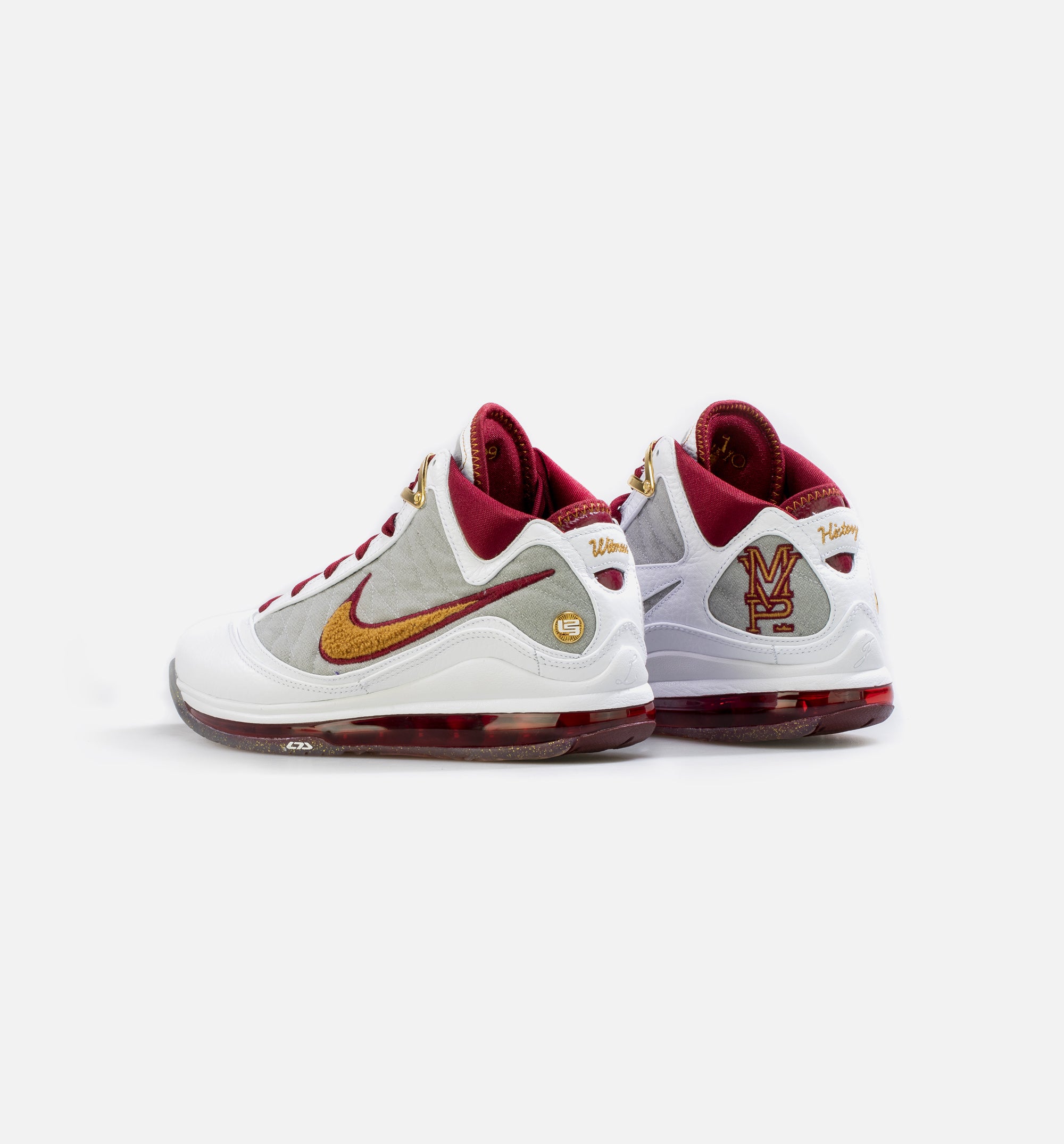Lebron 7 MVP Mens Basketball Shoe - White/Red/Grey/Bronze、mySite、dreamappss
