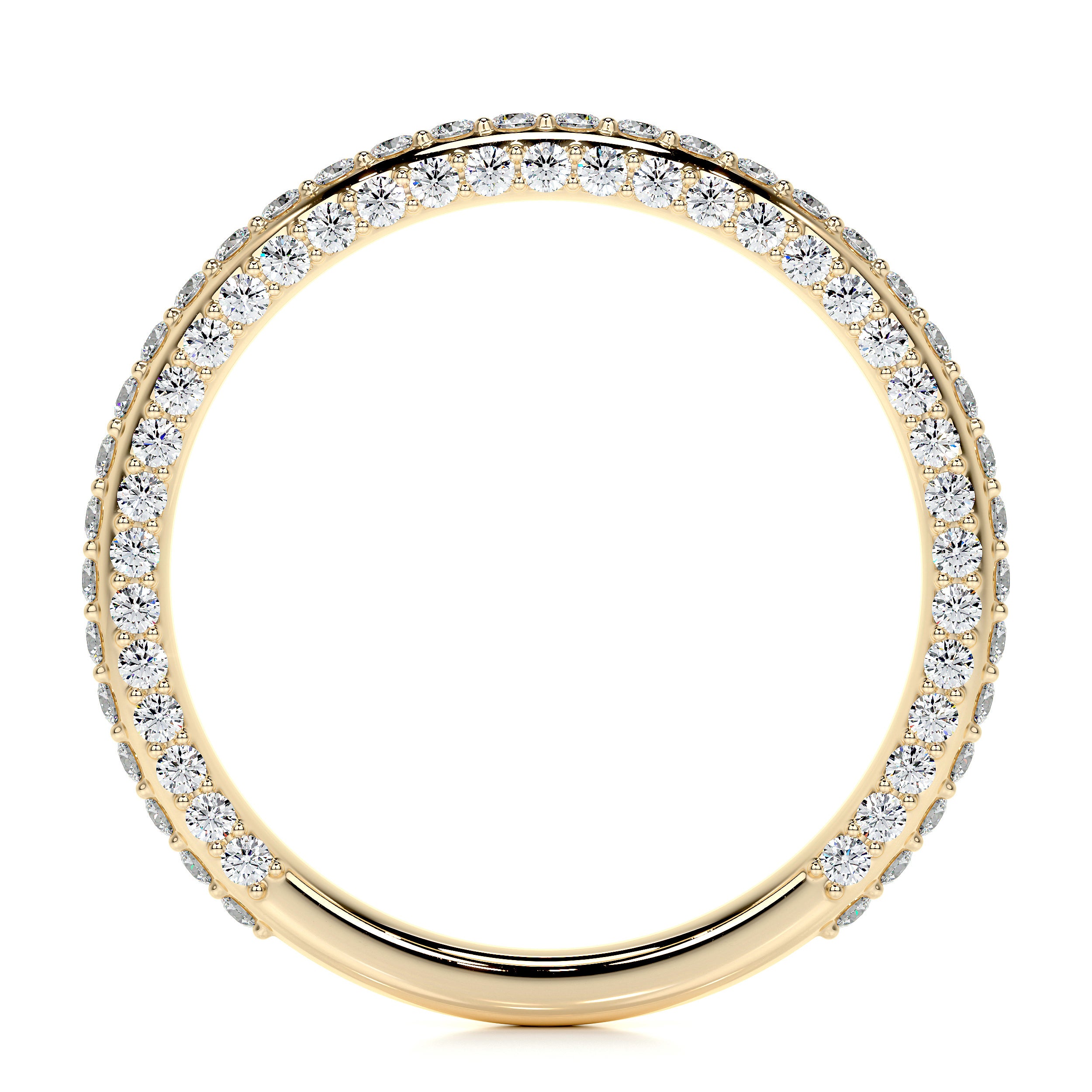 Anastasia Lab Grown Diamond Wedding Ring (0.75 Carat) -18K Yellow Gold、mySite、hinf8tx79