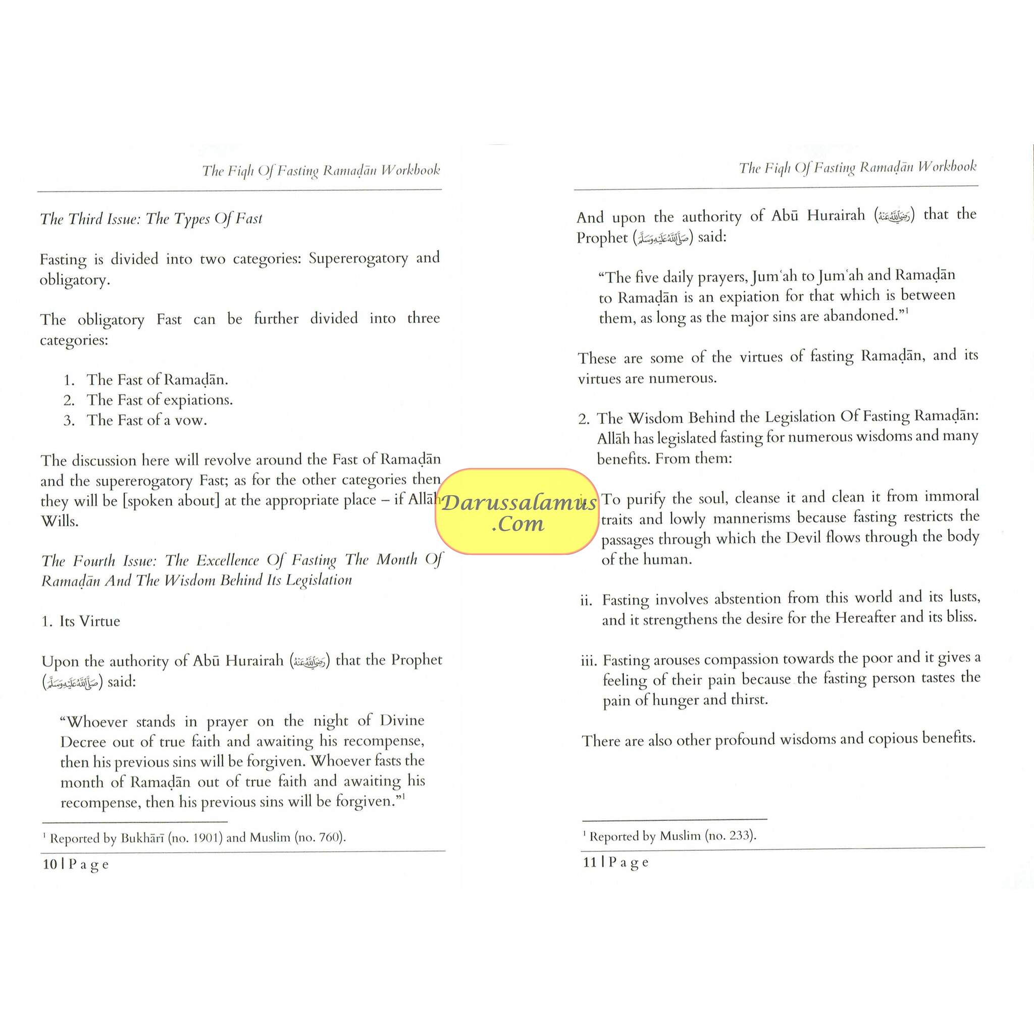 The Fiqh Of Fasting The Month Of Ramadan Workbook (1)、mySite、topwebapps
