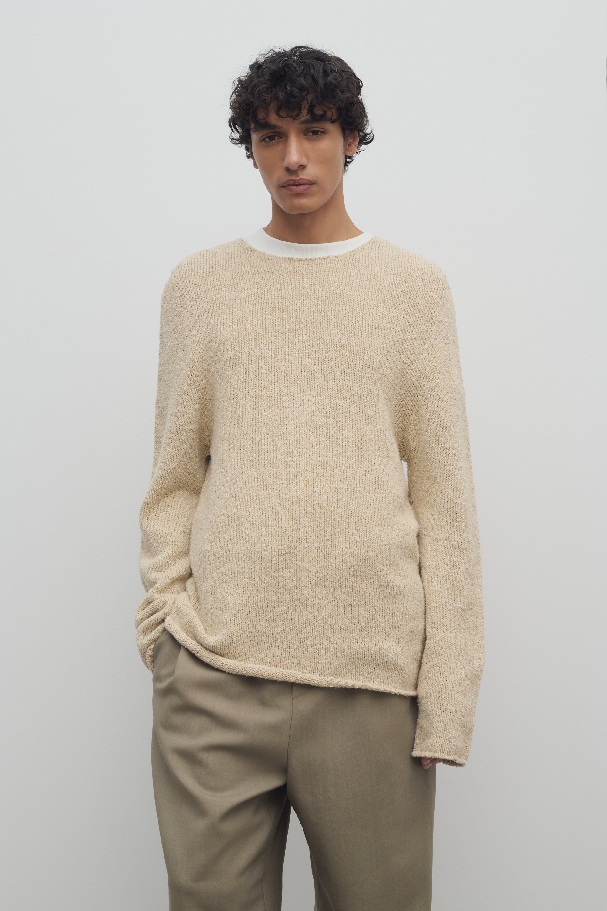 Kalen Sweater in Viscose、mySite、aoinhome