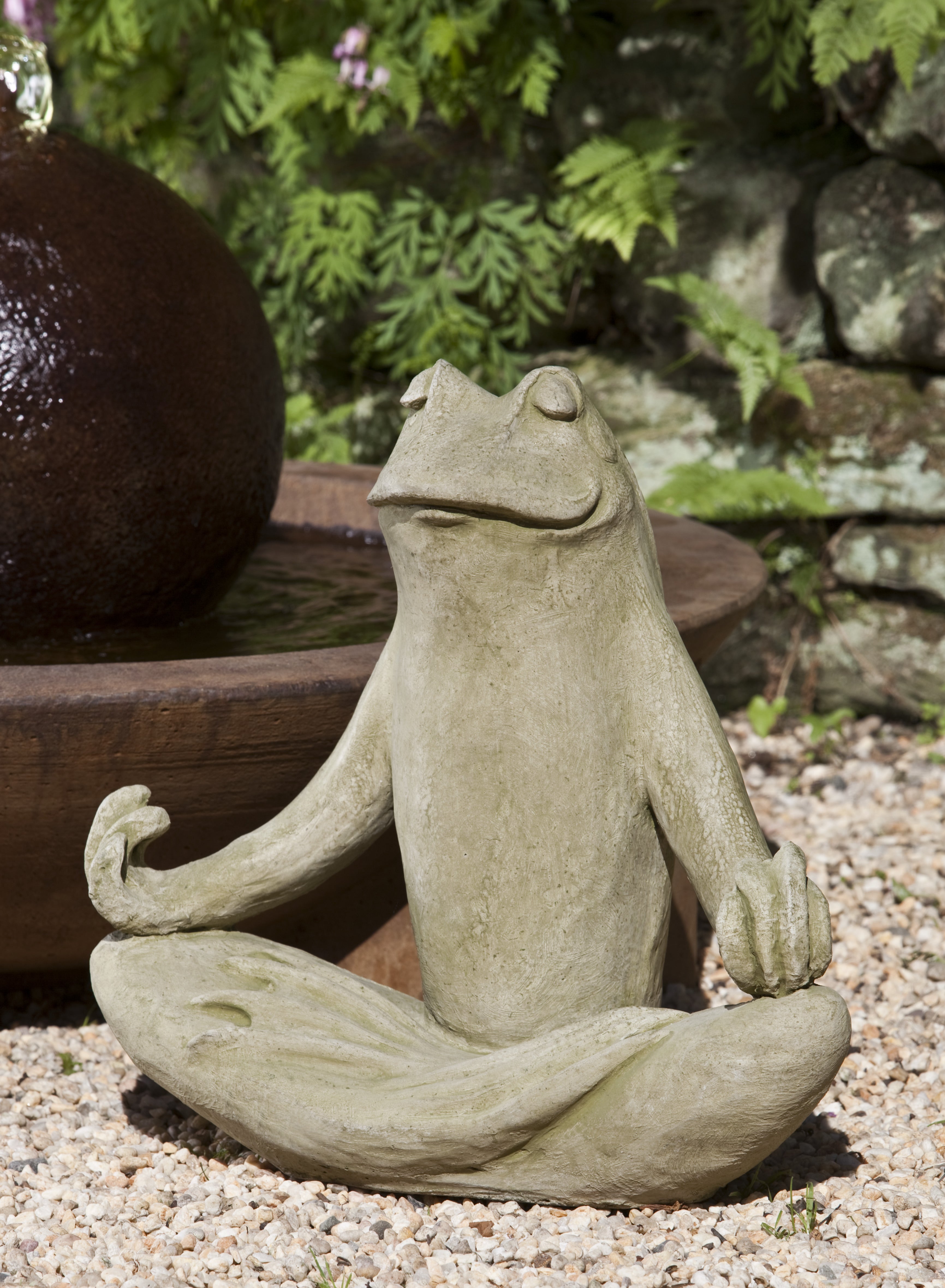 Zen Frog Garden Statue、mySite、topwebapps