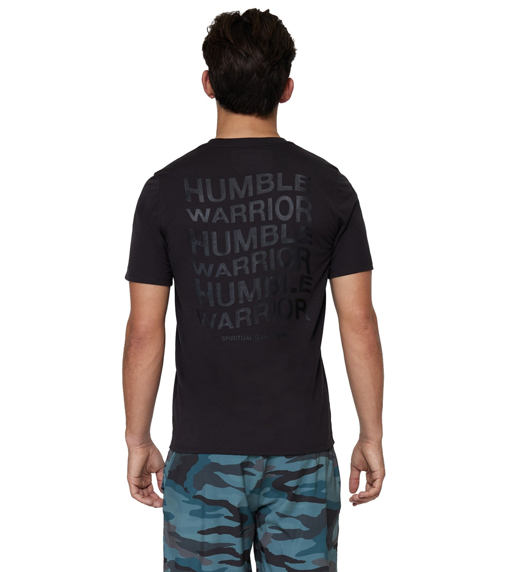 Spiritual Gangster Humble Namaste Dry S/S Tee、mySite、noshort