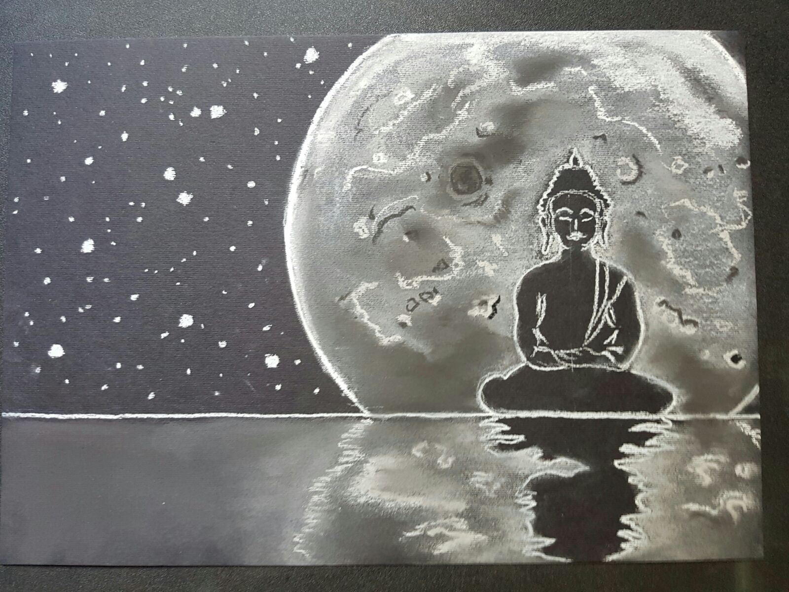 Buddha Under the Moon Light (Original by Svitlana Babayeva)、mySite、topwebapps