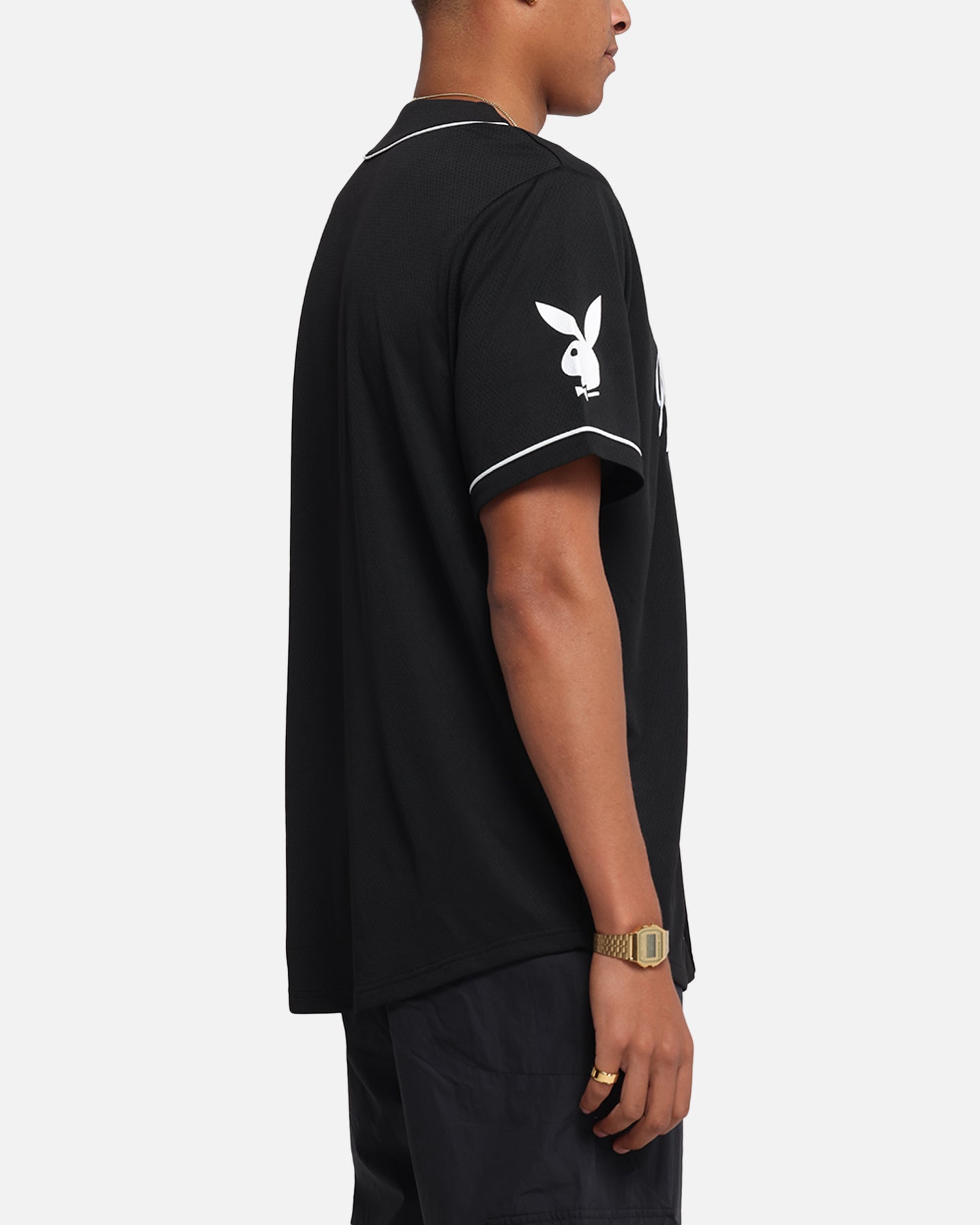 Playboy Playboy Bunny Baseball Jersey Black、mySite、zt4zffjzw