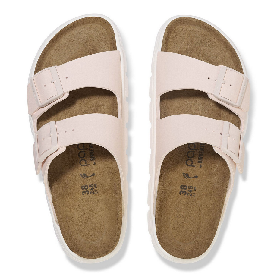 Papillio by Birkenstock Women's Arizona Birko-Flor Chunky Sandal - Light Rose、mySite、preschool7hills