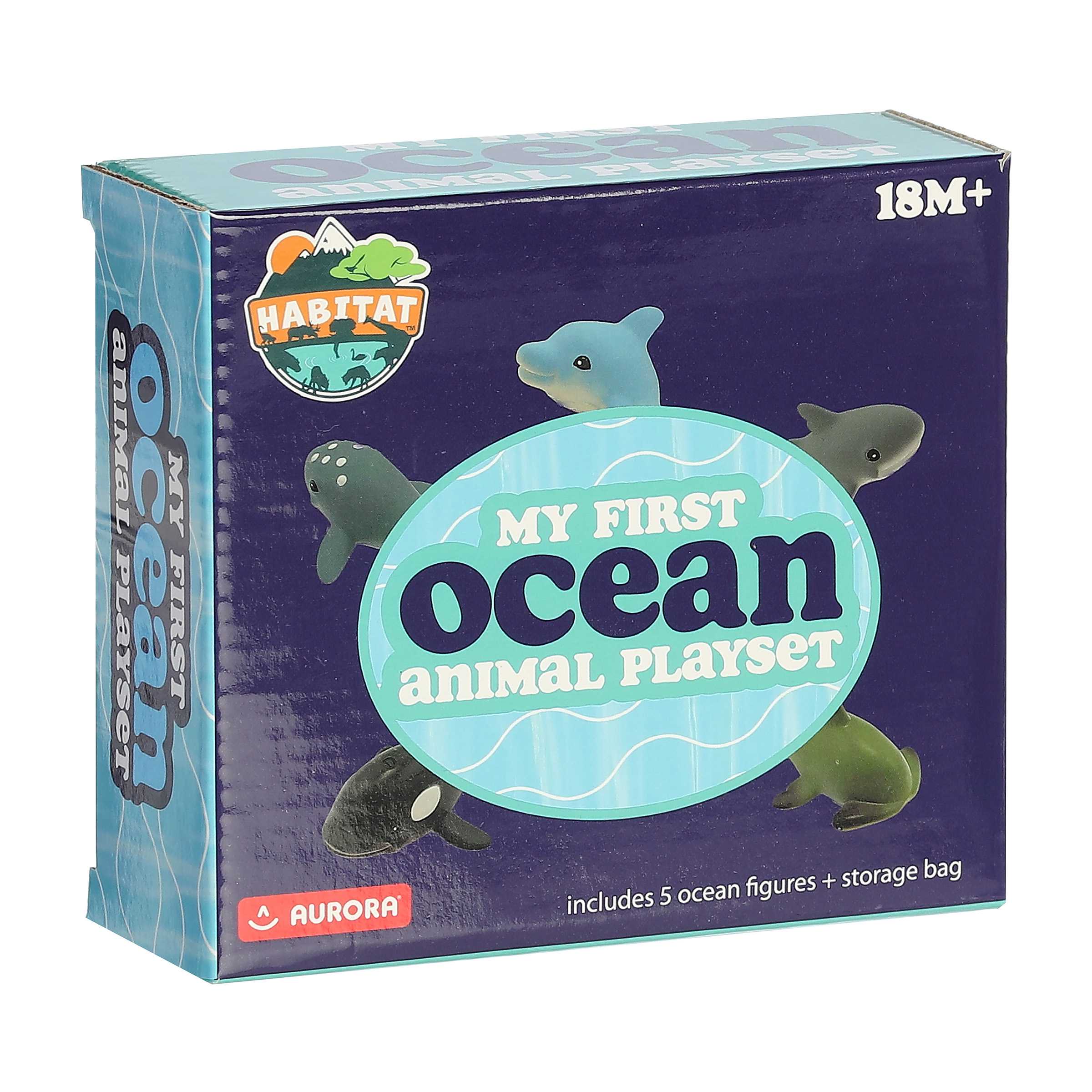 Aurora® Toys - Habitat™ - My First Ocean Animal Playset、mySite、g9winljtr