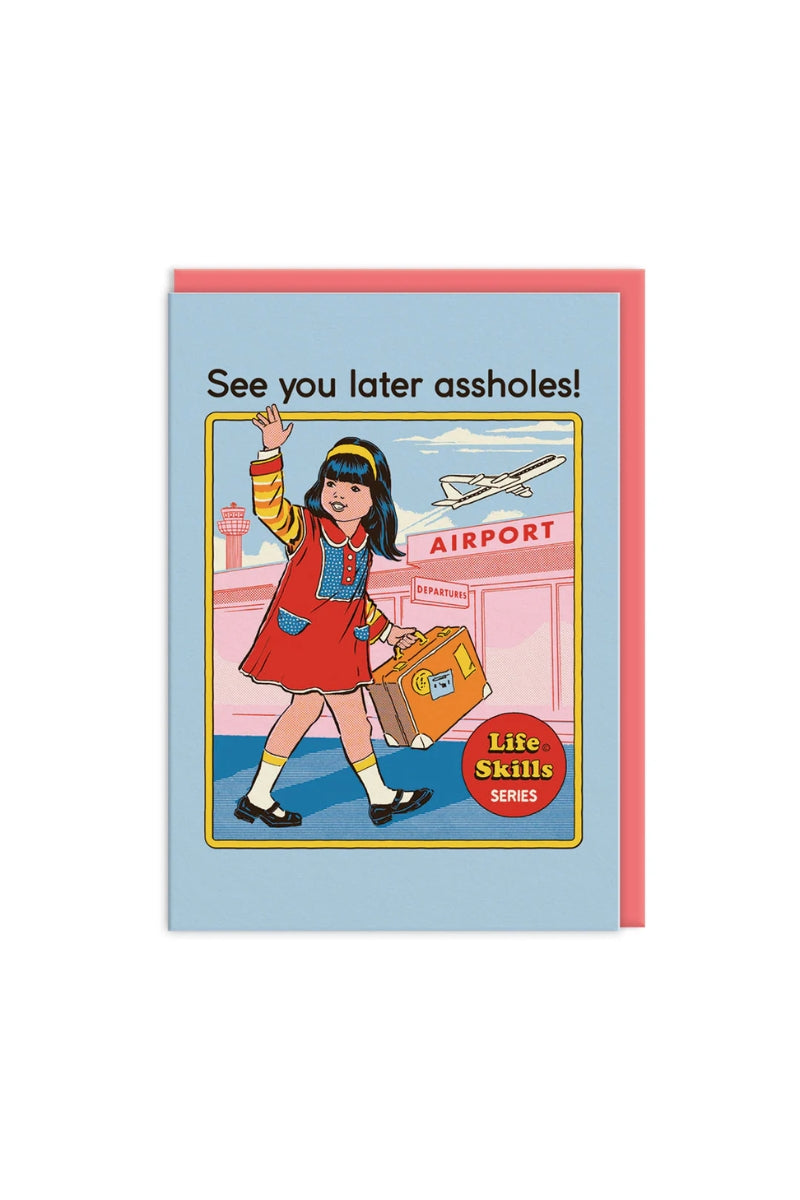 See You Later Greeting Card、mySite、hinf8tx79