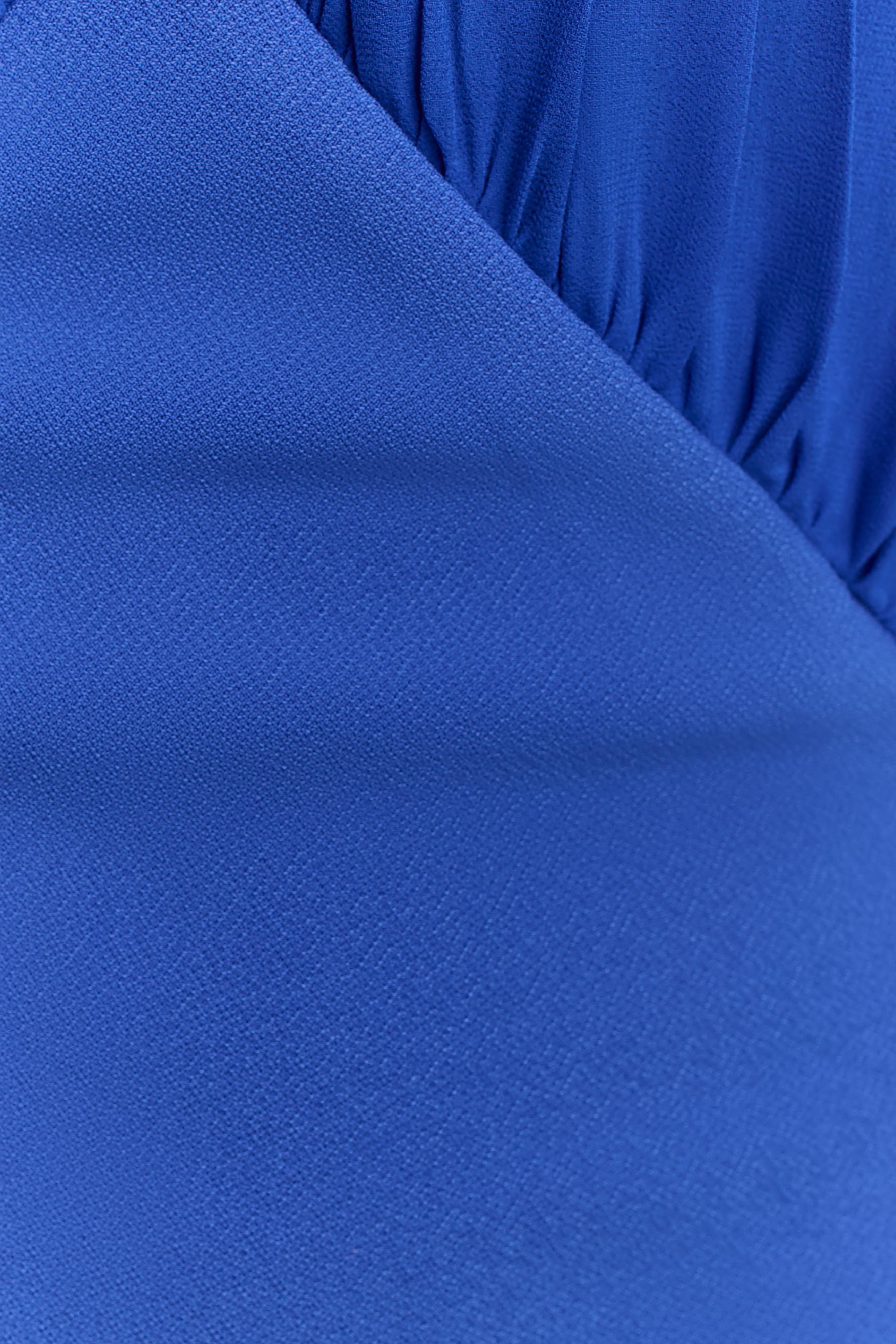 Mierah Halter Midi Dress - Cobalt Blue、mySite、solidvoid