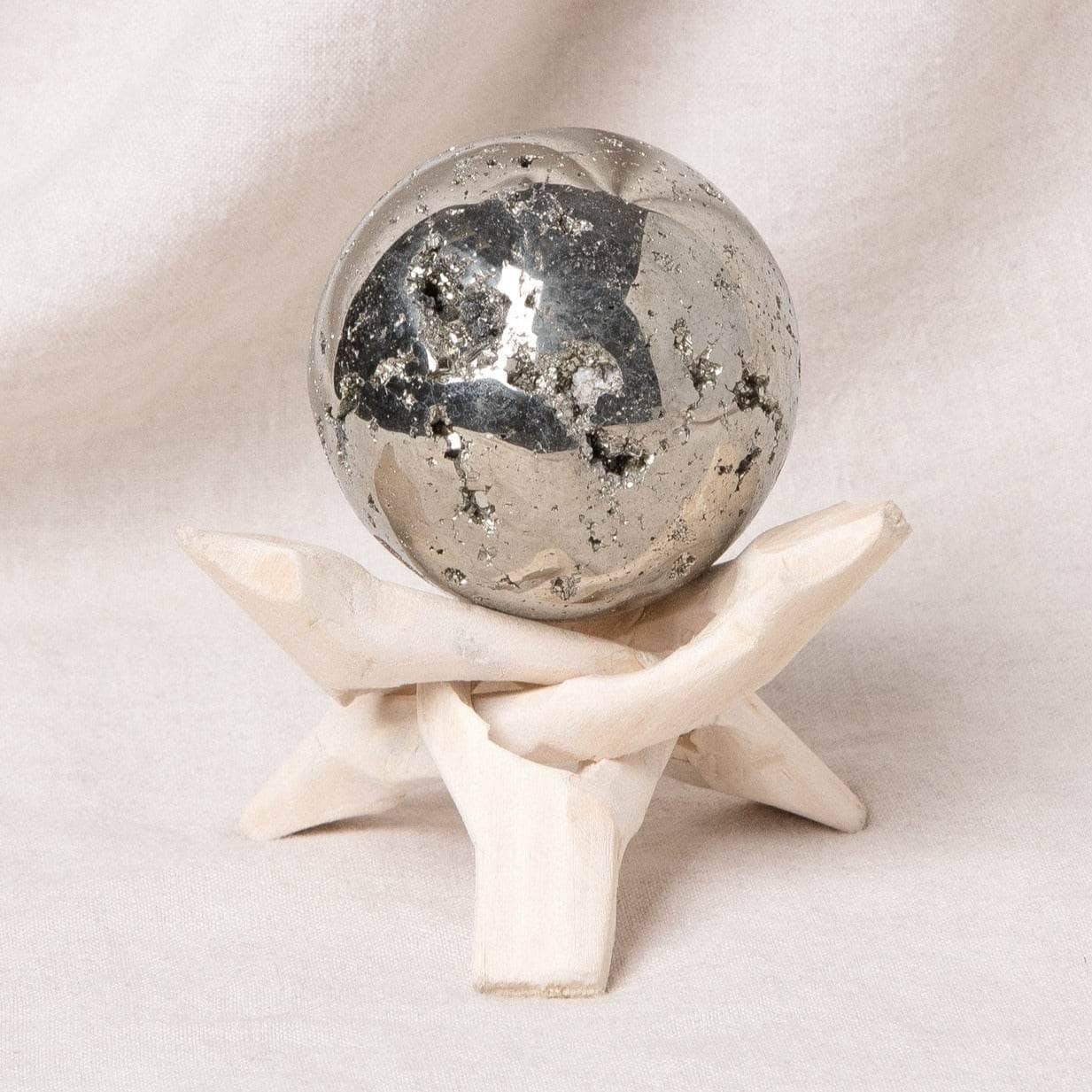 Natural Pyrite Sphere - AAA Premium Quality、mySite、hinf8tx79