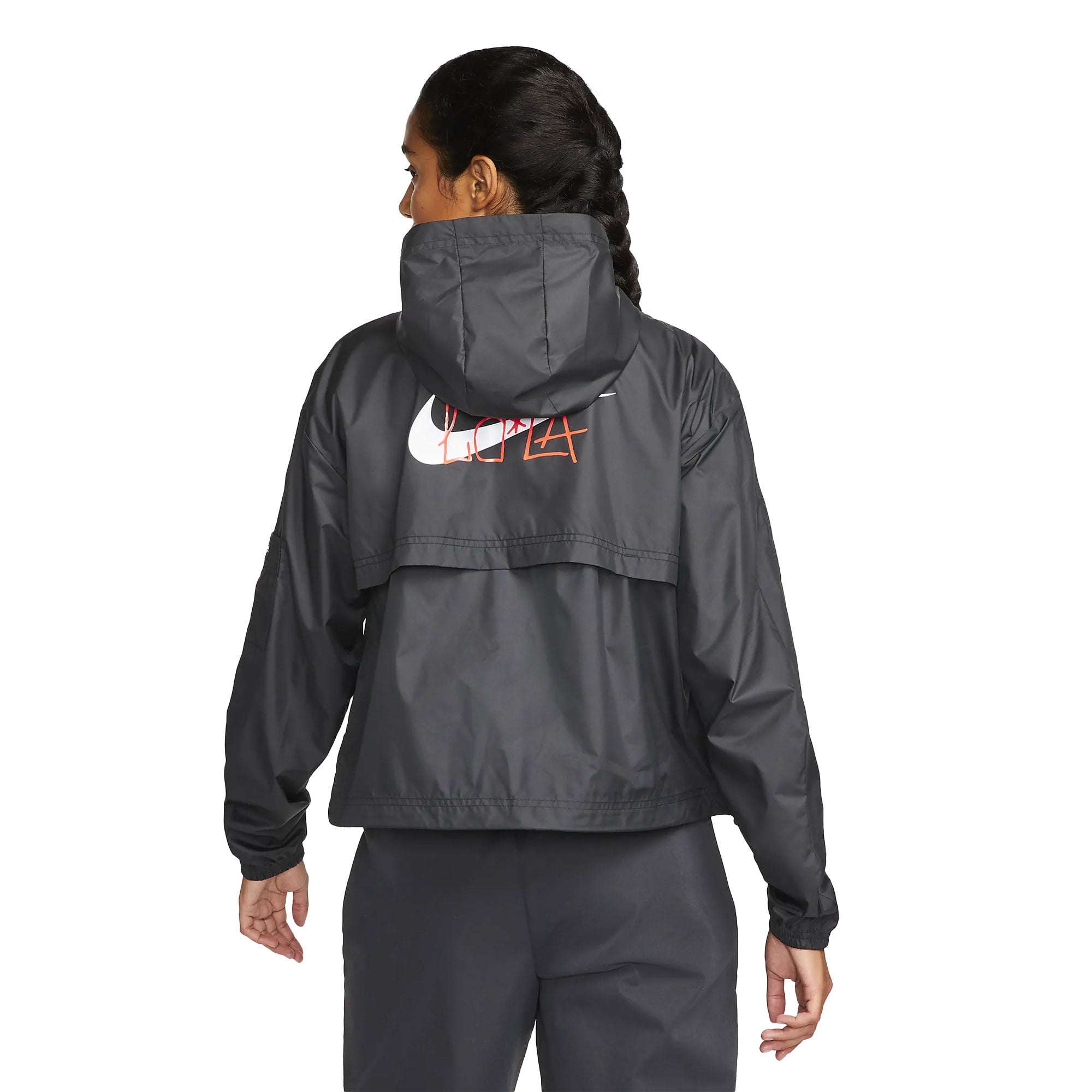 Nike Women's Club America 2021/22 Woven Jacket Black/White、mySite、noshort