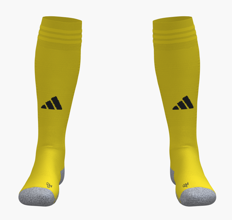 Placer- Game Sock- Yellow、mySite、noshort
