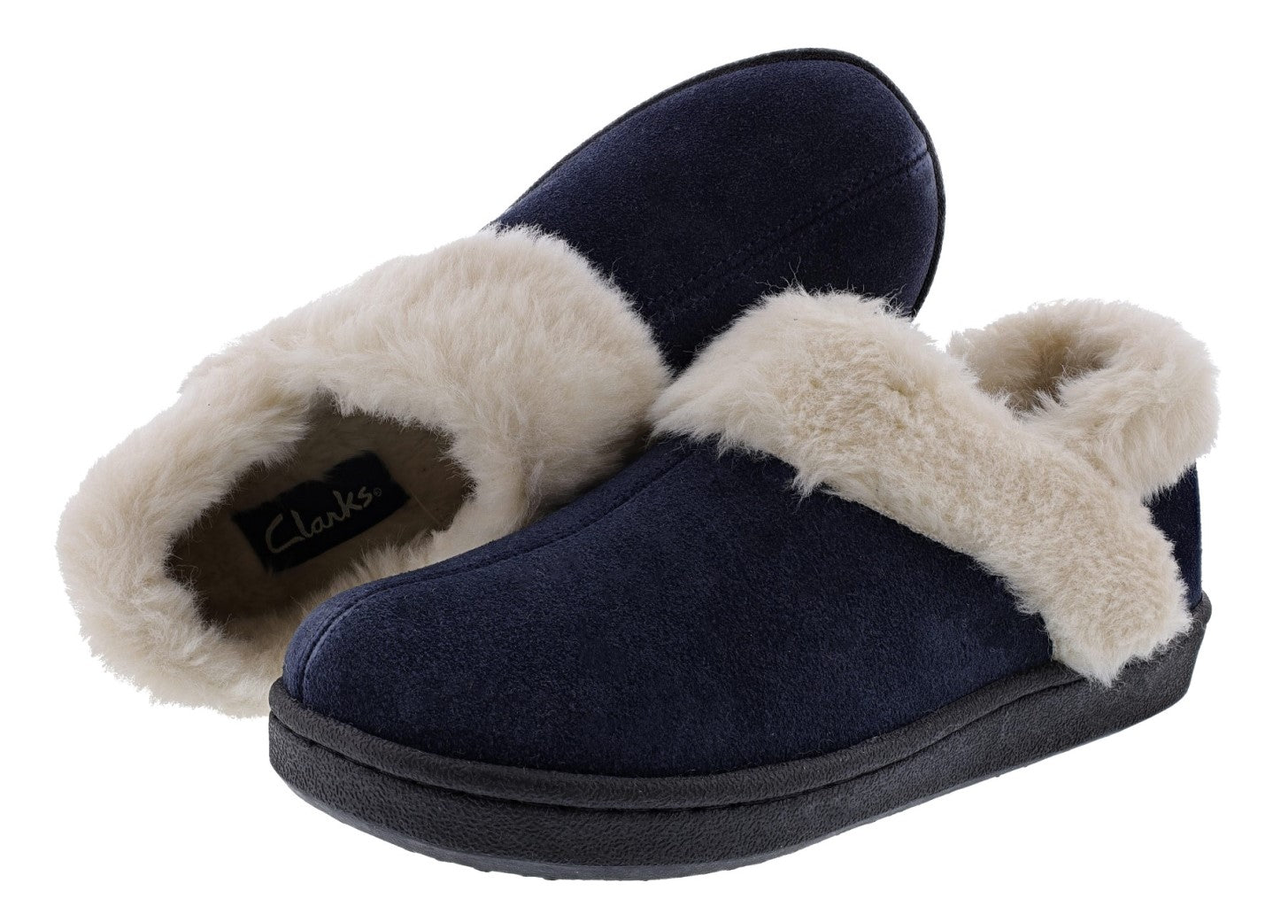 Clarks Women's Sarah Indoor & Outdoor Winter Slippers、mySite、dreamappss