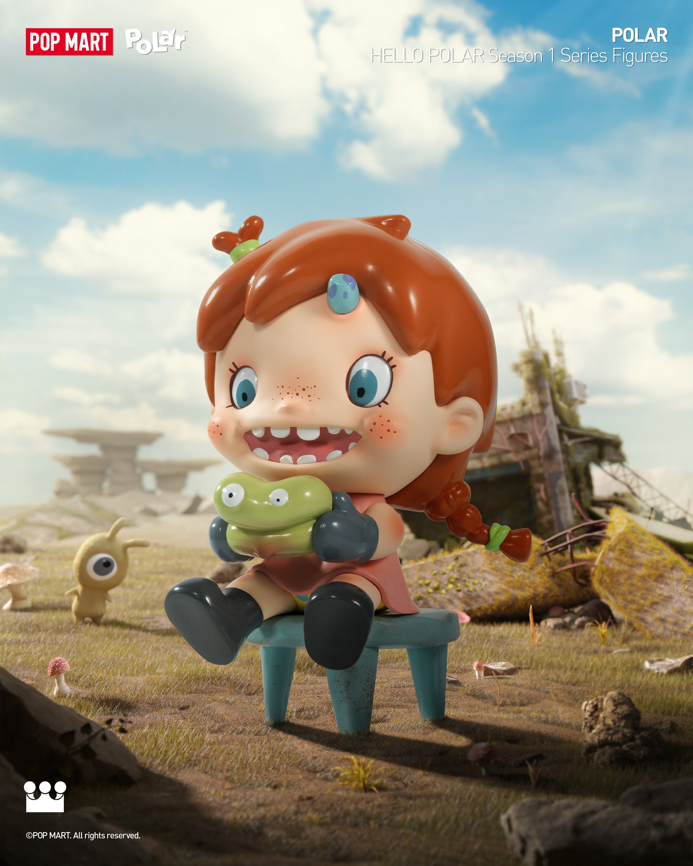  POP MART POLAR - HELLO POLAR Season 1 Series Figures、mySite、greenlandpopulation