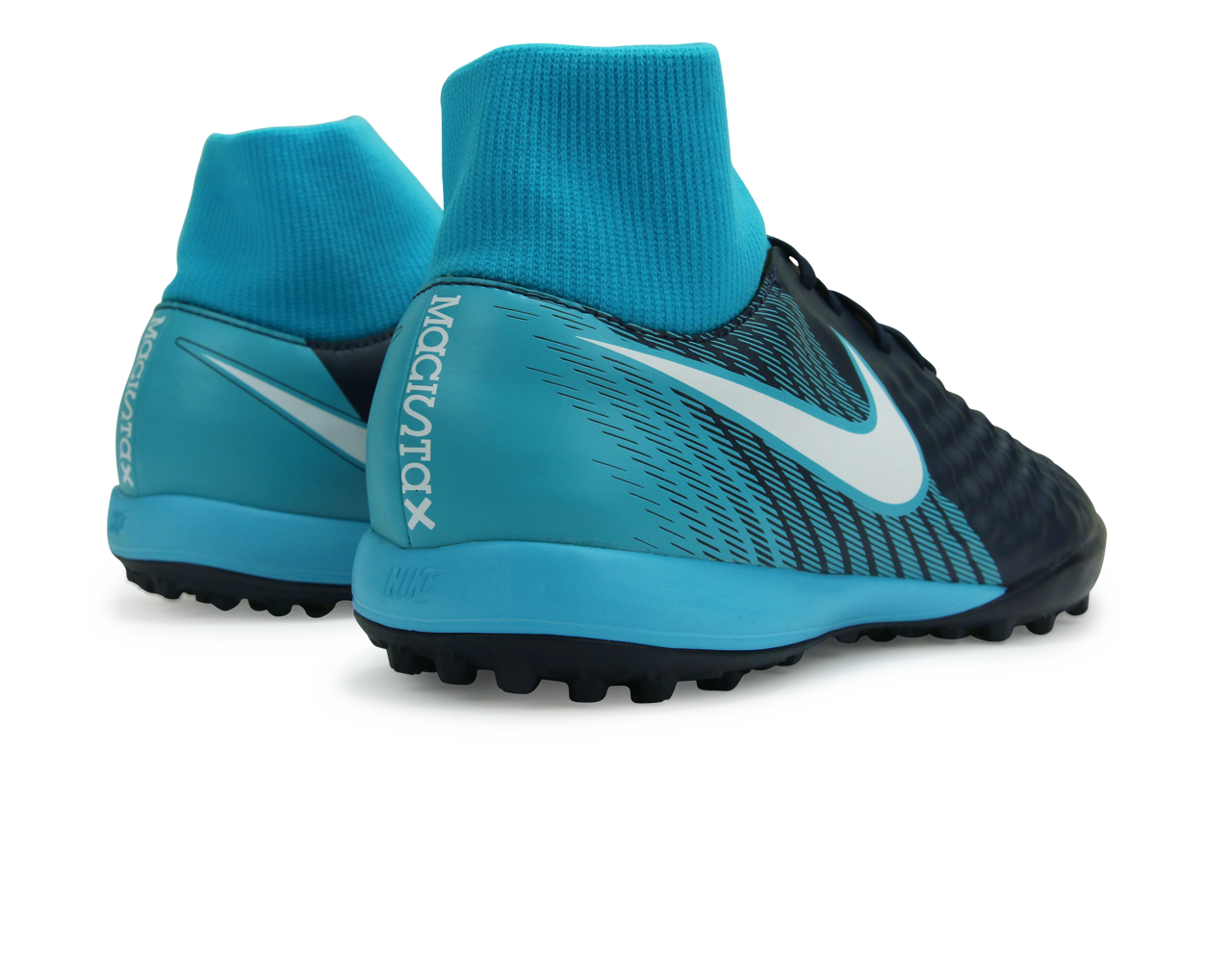 Nike Men's MagistaX Onda II DF Turf Shoes Obsidian/Gamma Blue、mySite、bottomscart