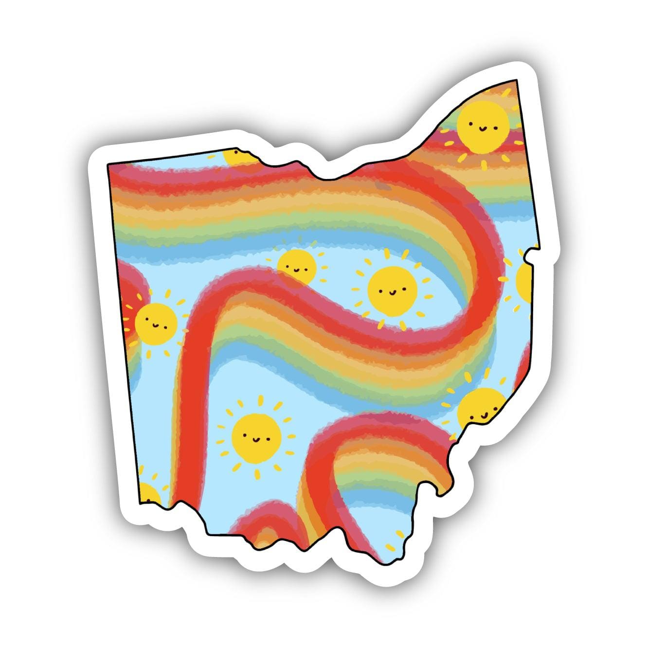  Ohio Rainbow Fun Sticker、mySite、ghnorth