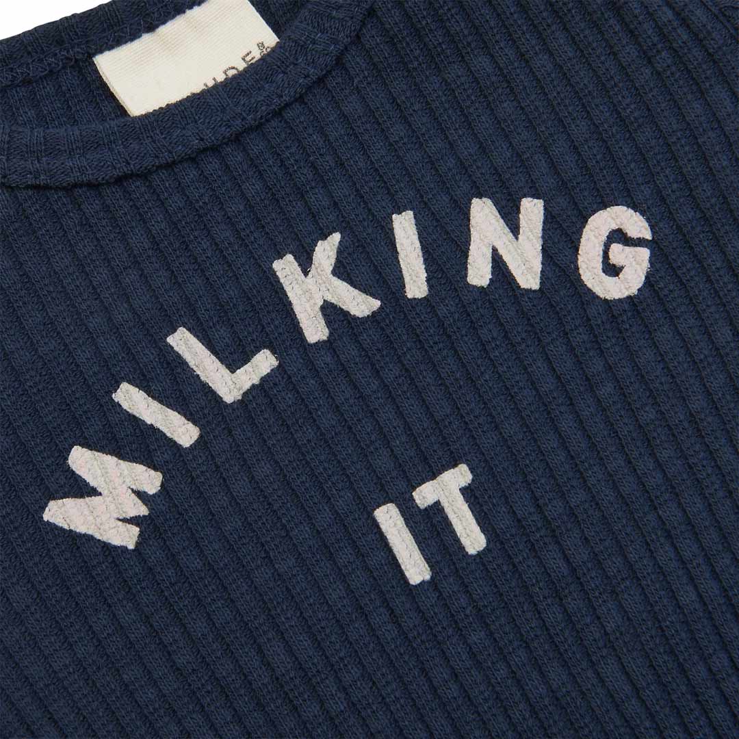  Claude & Co Milking It Onesie - Navy、mySite、merchandisen
