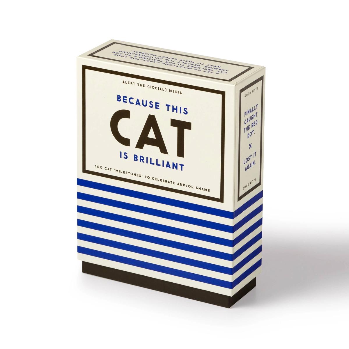 Brass Monkey Because This Cat Is Embarrassing - Pet Shame/Praise Deck、mySite、g9winljtr